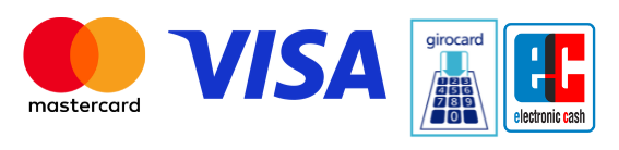 Visa, MasterCard, American Express
