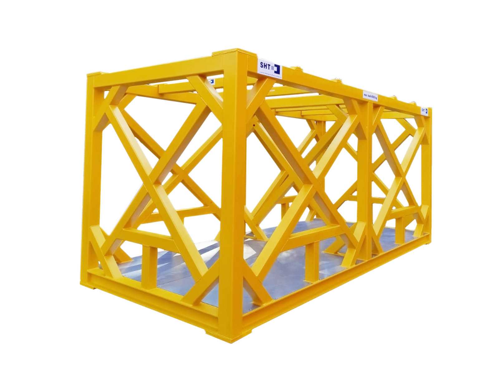 Cadre de poids de test / cadre d'essai pour conteneur