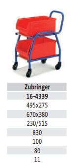 Zubringer (techn. Daten)