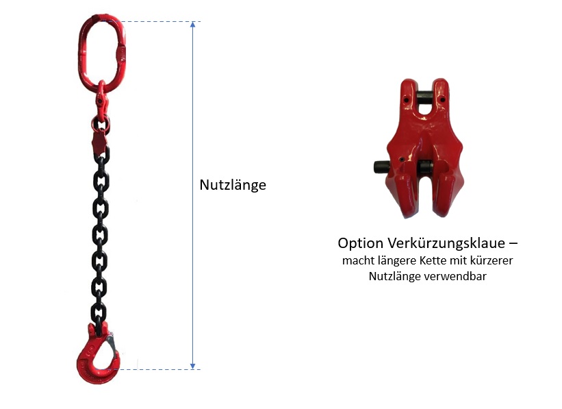 3-strang Kettengehänge / Anschlagkette Güteklasse 10 - Kettengehänge / Anschlagketten