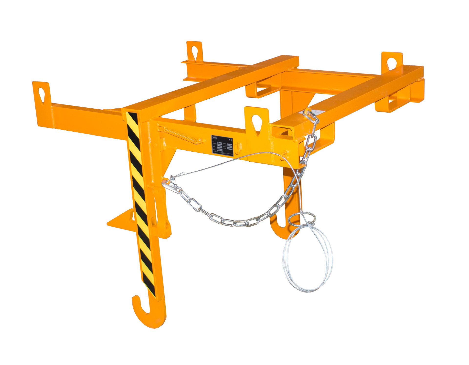 Traverse für Stapelkipper Typ BKT RAL 2000 Gelborange