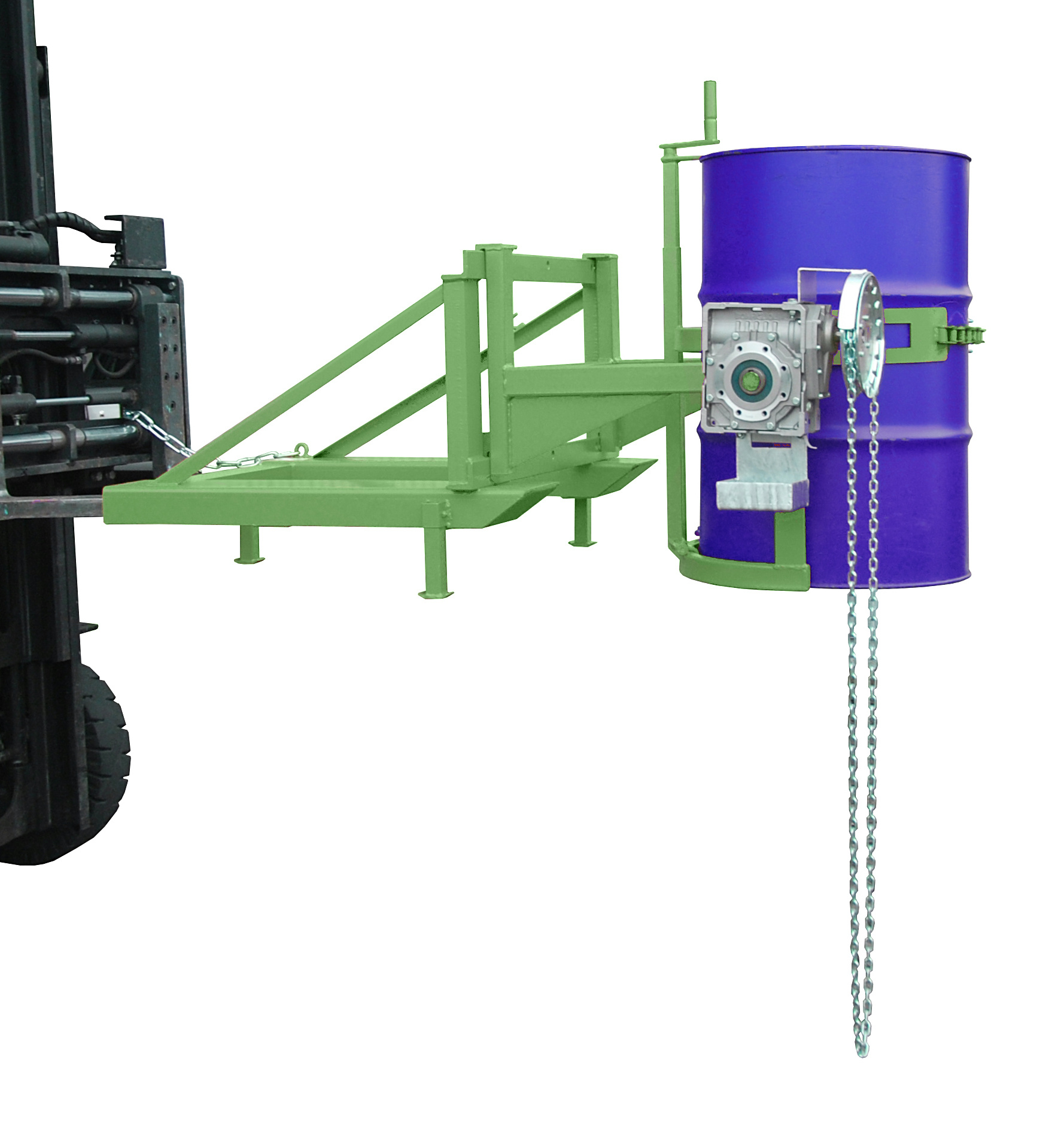 Fasskipper Typ FD/L-K RAL 6011 Resedagrün