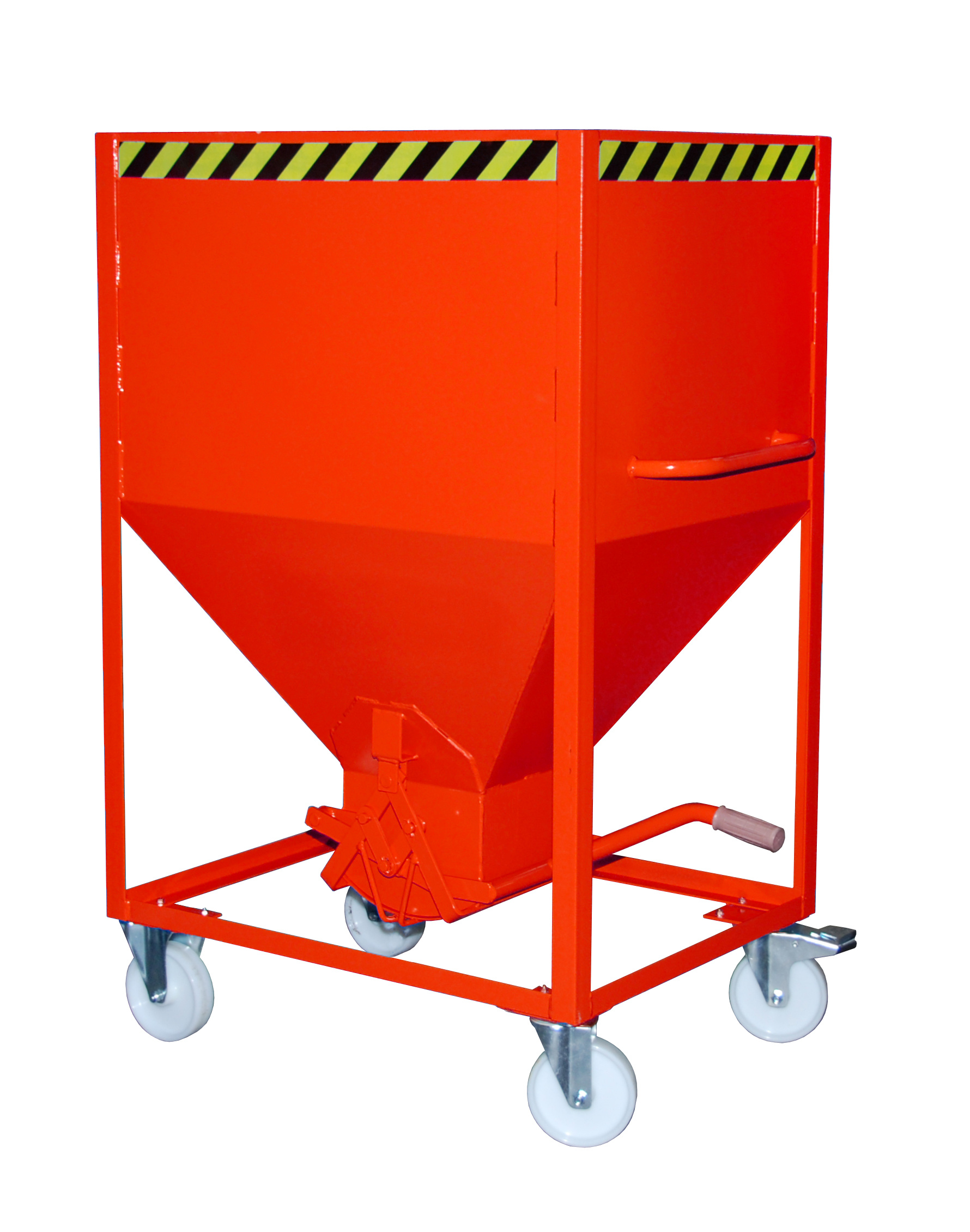 Silobehälter Typ SR RAL 3000 Feuerrot