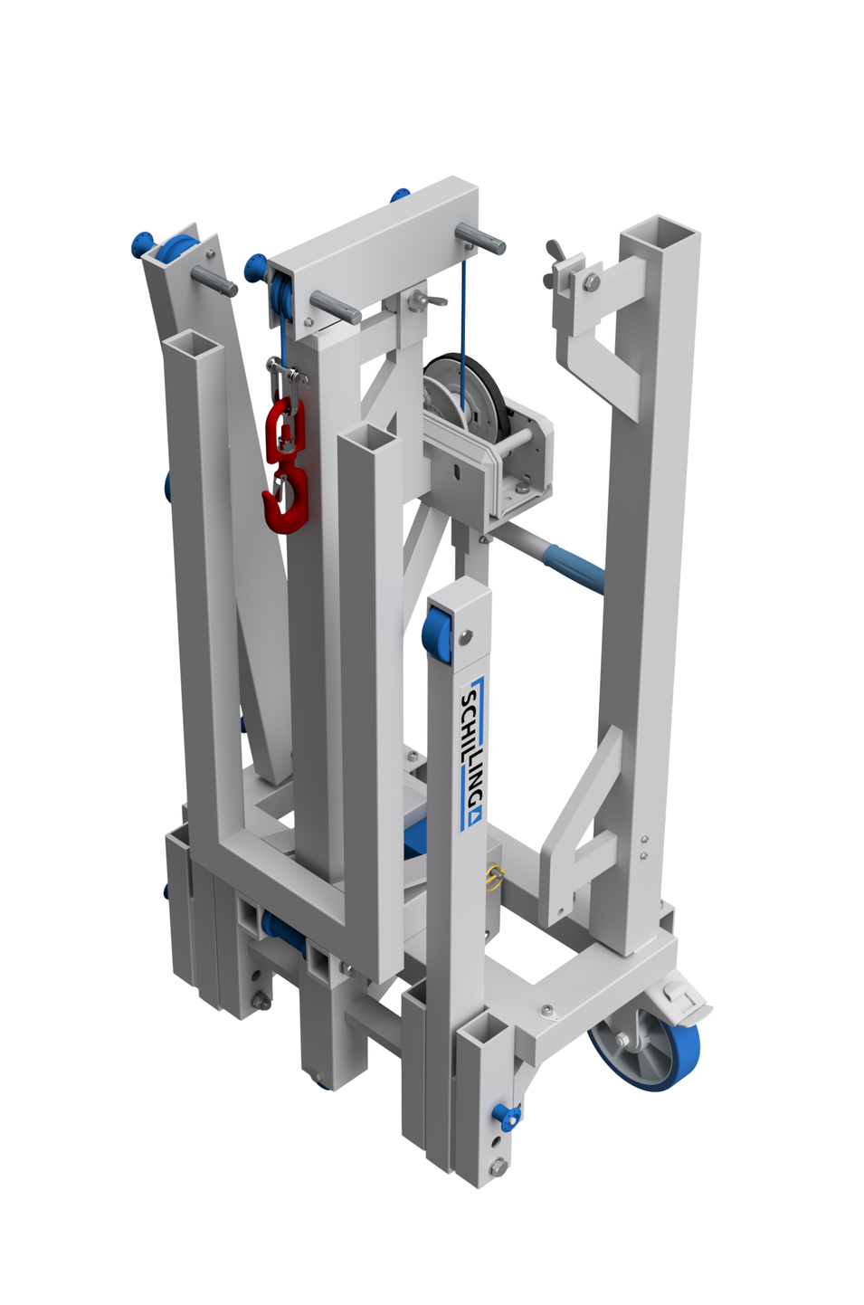 Alu-Multilift zusammengeklappt - 3D
