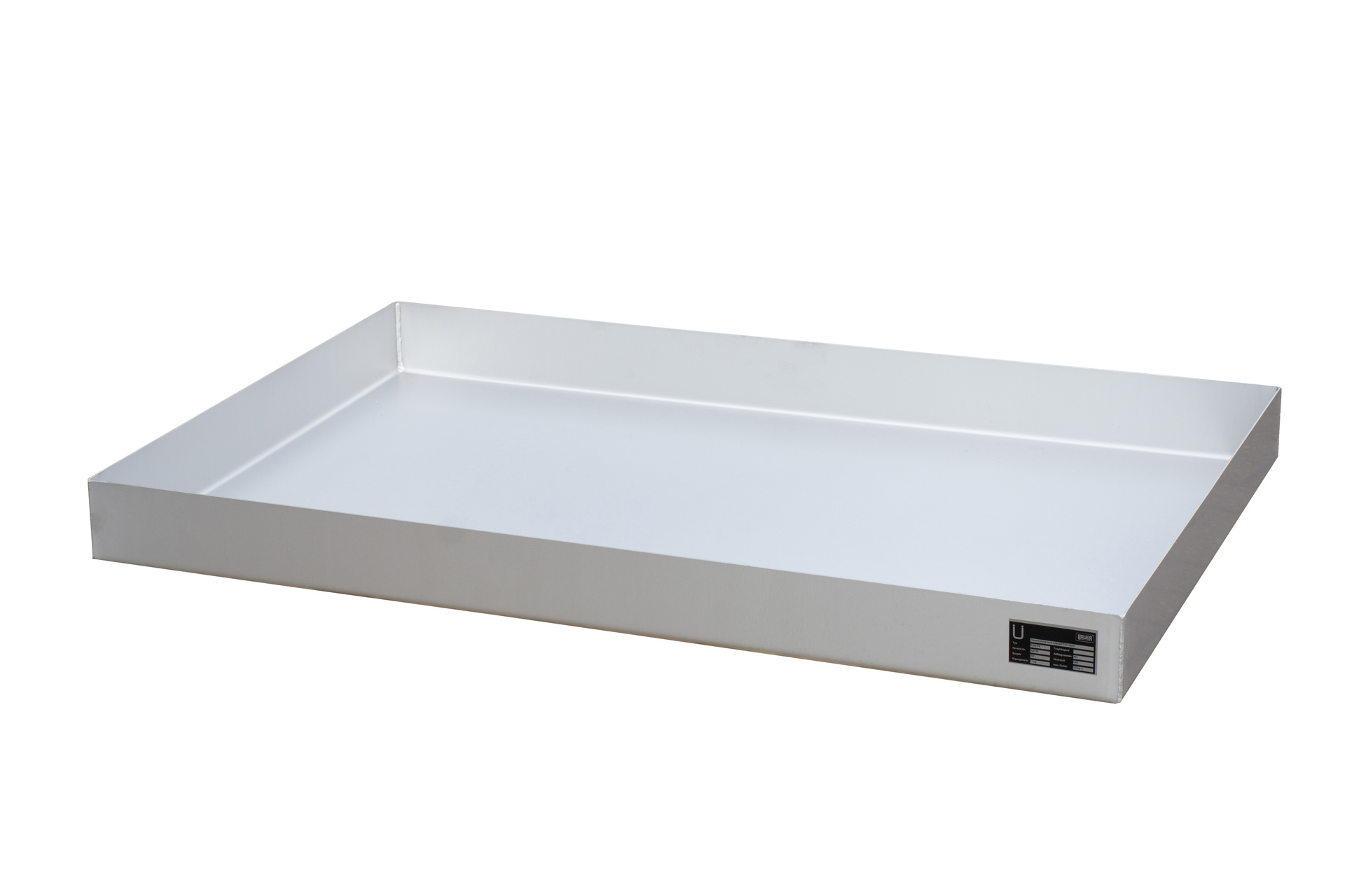 Kleingebindewanne für Paletten Typ KGW-P Edelstahl