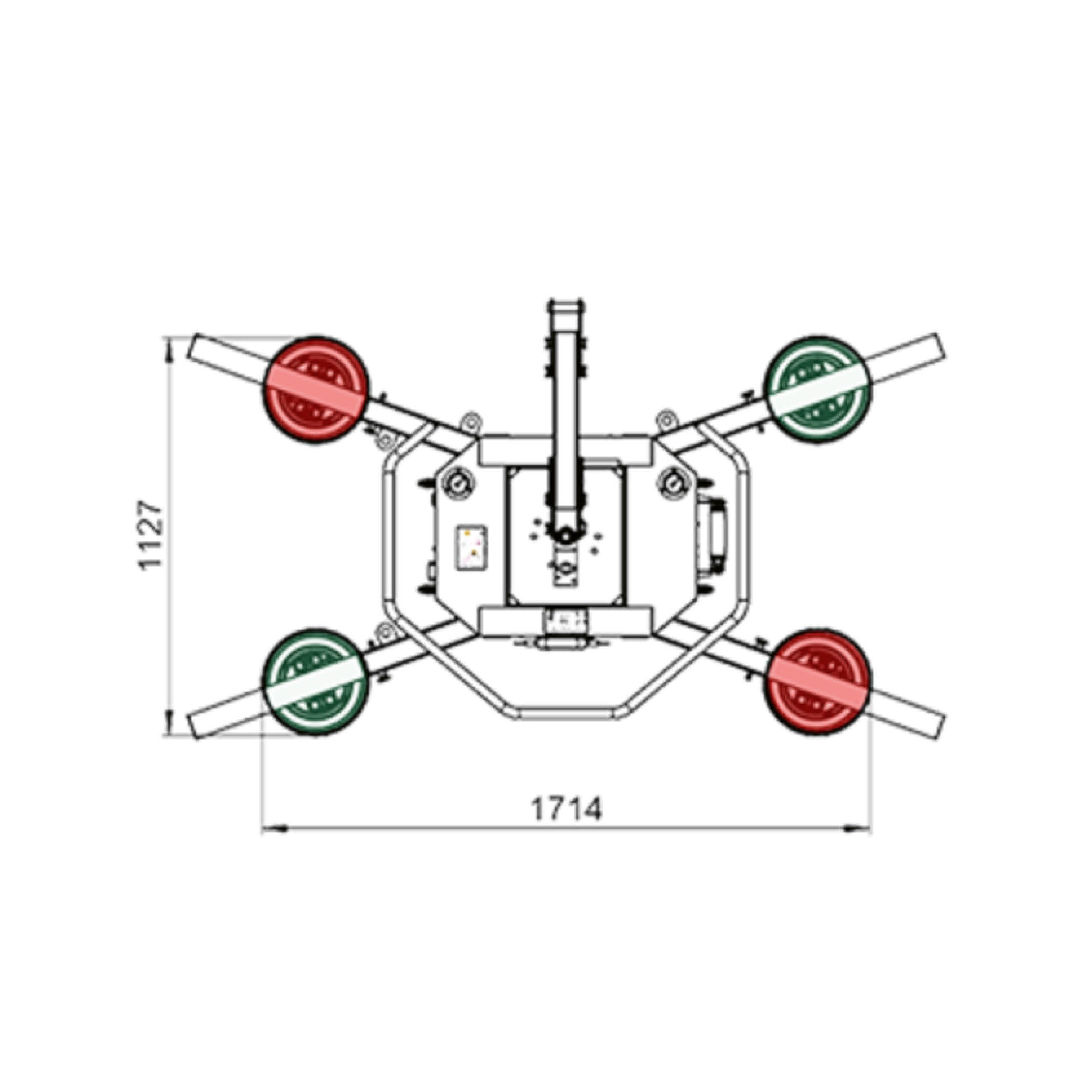 UPG600 Technik Zeichnung