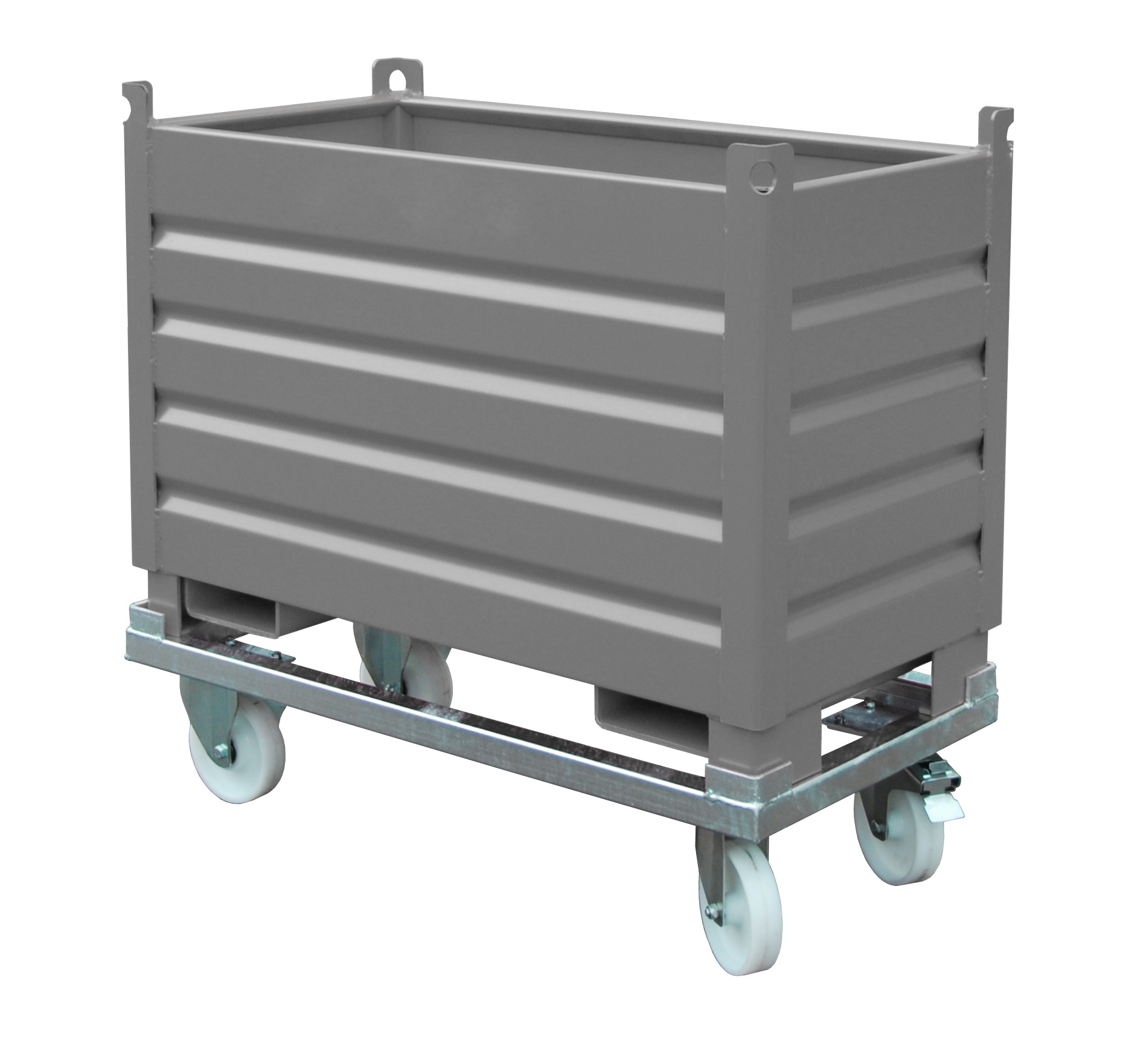 Sammelbehälter-System Typ SBS RAL 7005 Mausgrau mit Zubehör