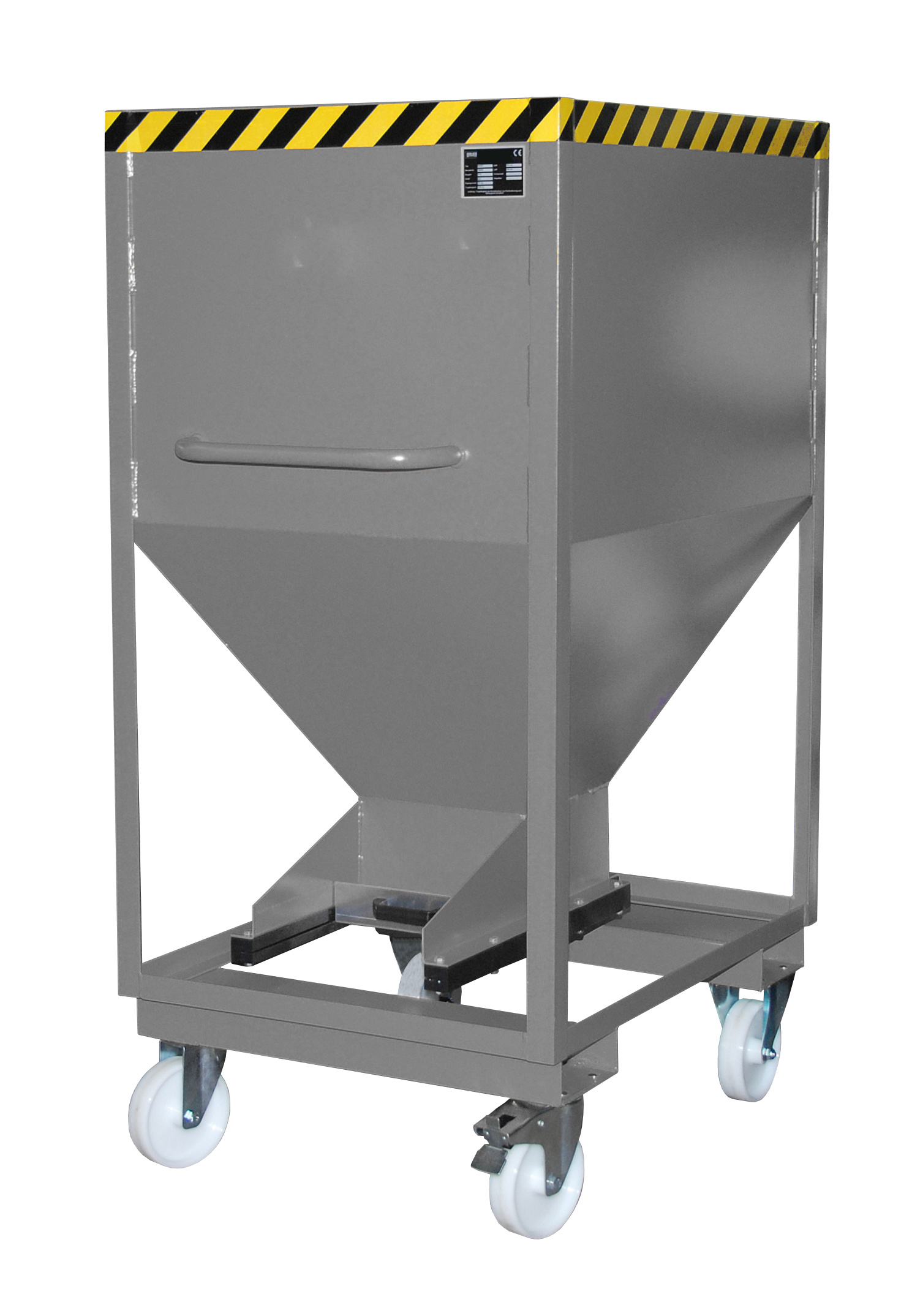 Silobehälter Typ SRE-D RAL 7005 Mausgrau