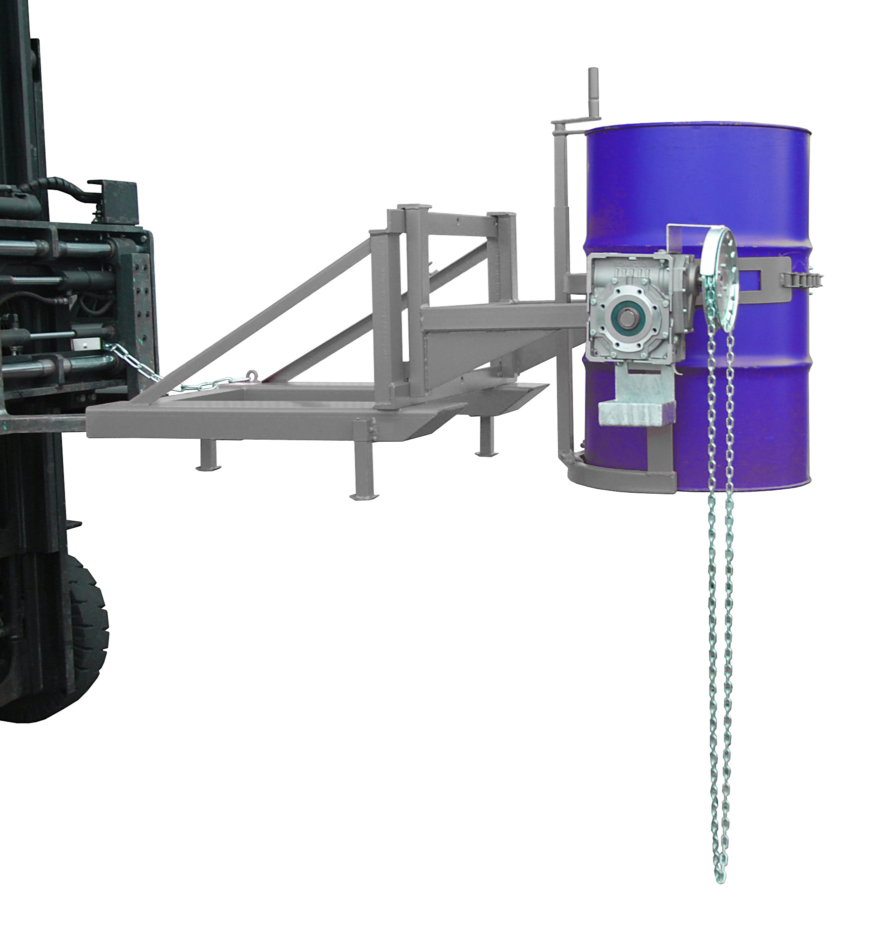 Fasskipper Typ FD/L-K RAL 7005 Mausgrau