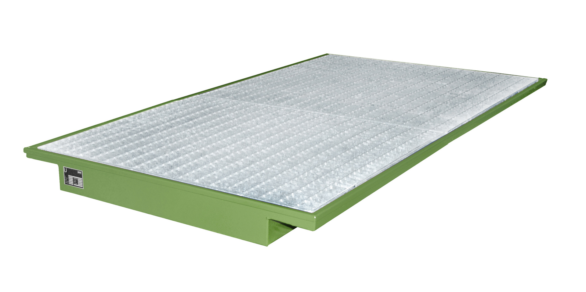 Einhängewanne Typ EHW RAL 6011 Resedagrün