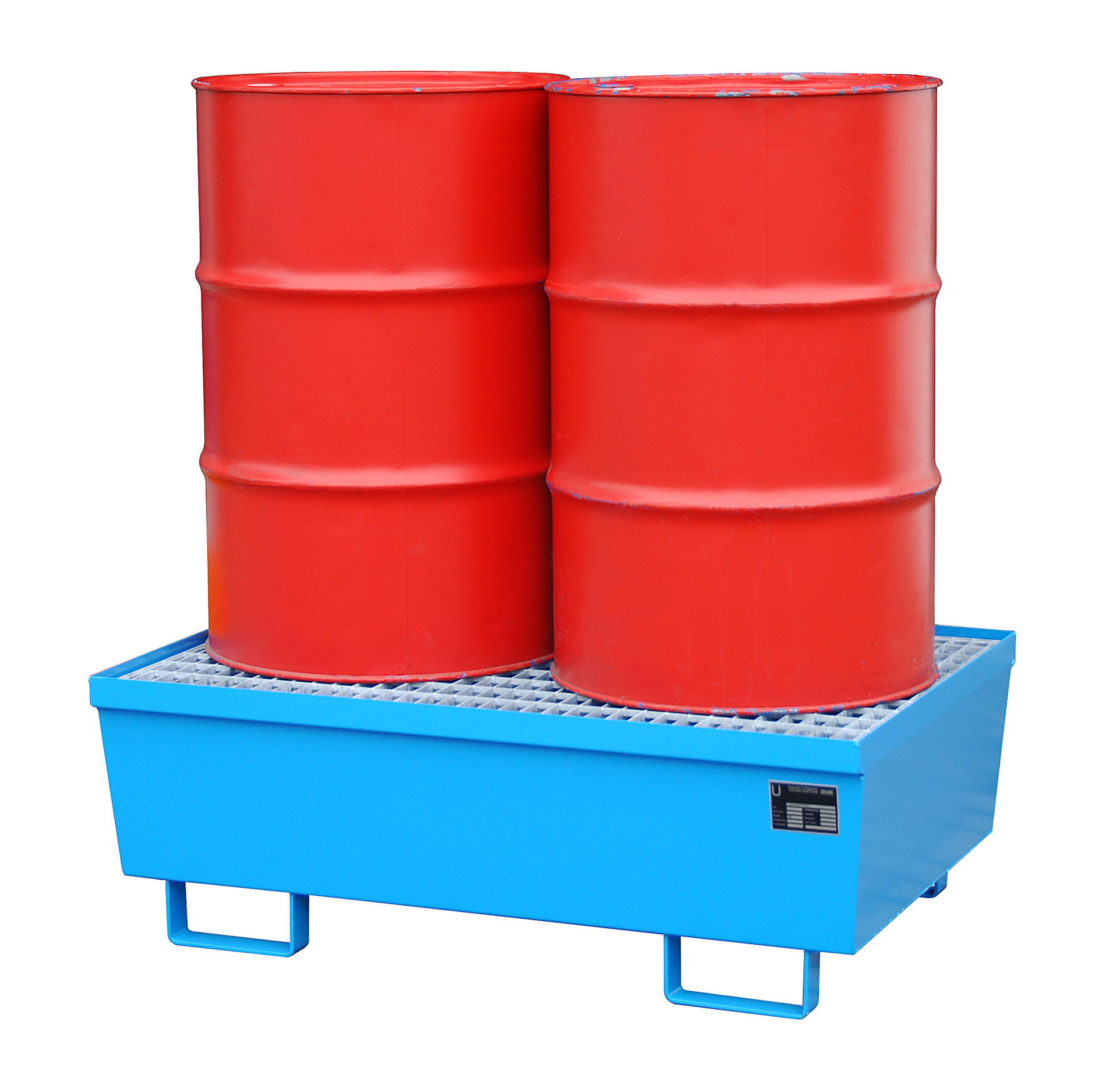 Auffangwanne Typ AM RAL 5012 Lichtblau