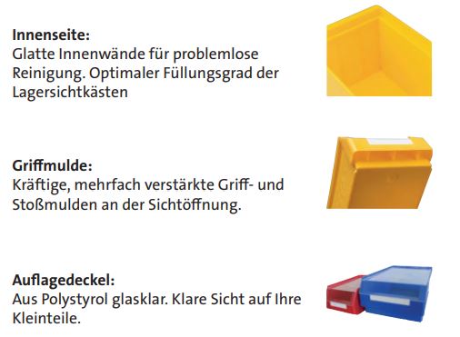 Lagersichtkästen Größe 6