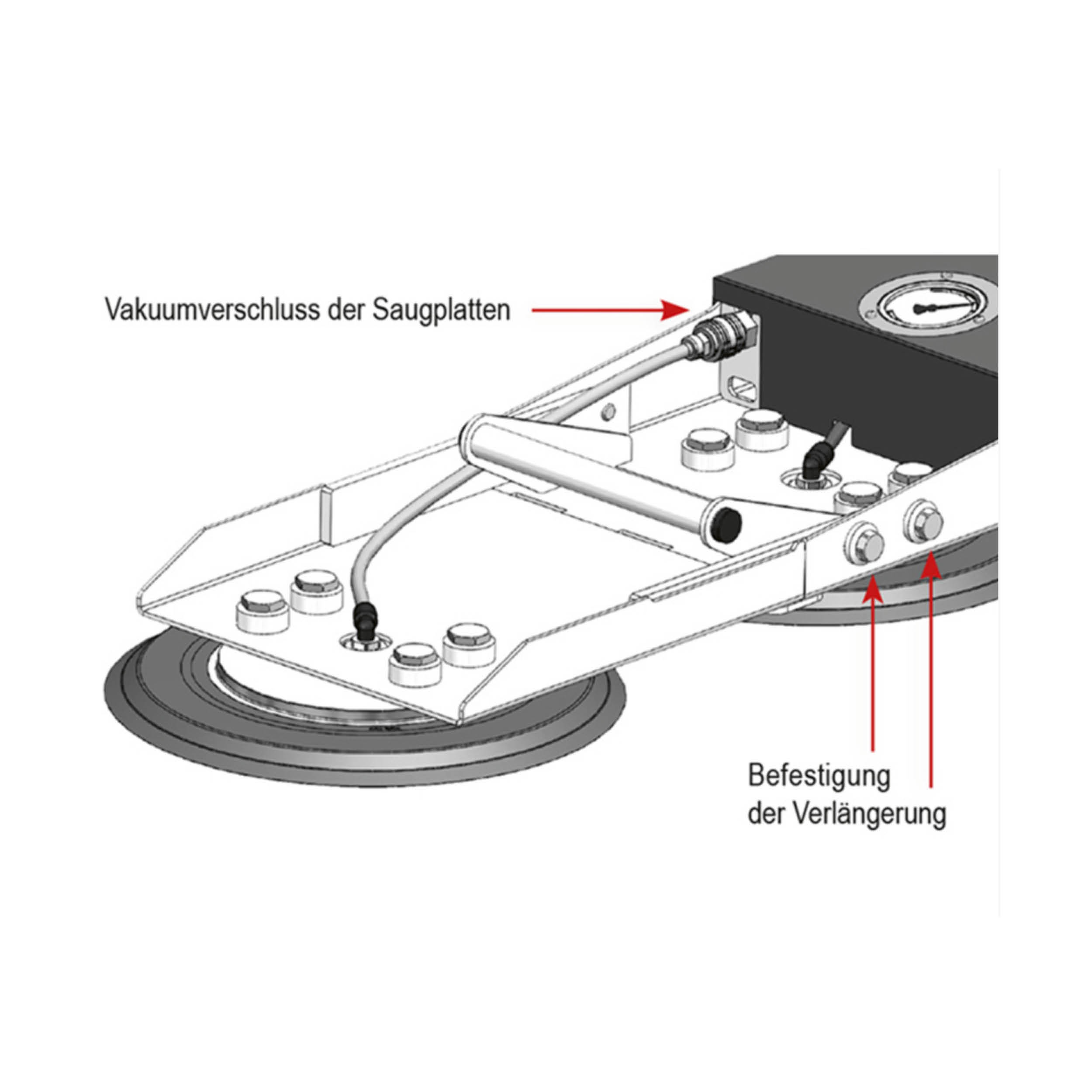 UPG450 technische Zeichnung beschriftet