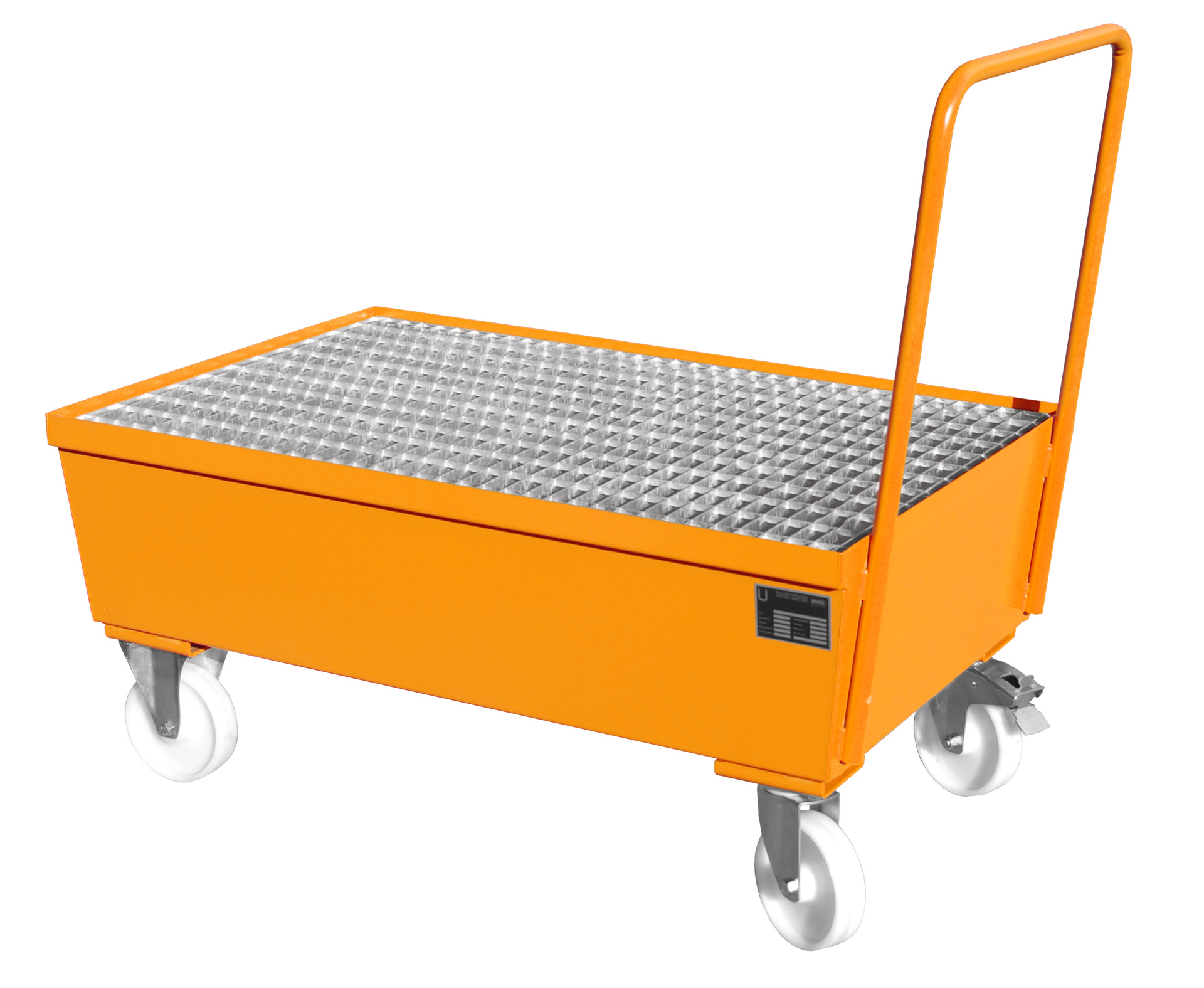 Auffangwanne Typ AW-F RAL 2000 Gelborange