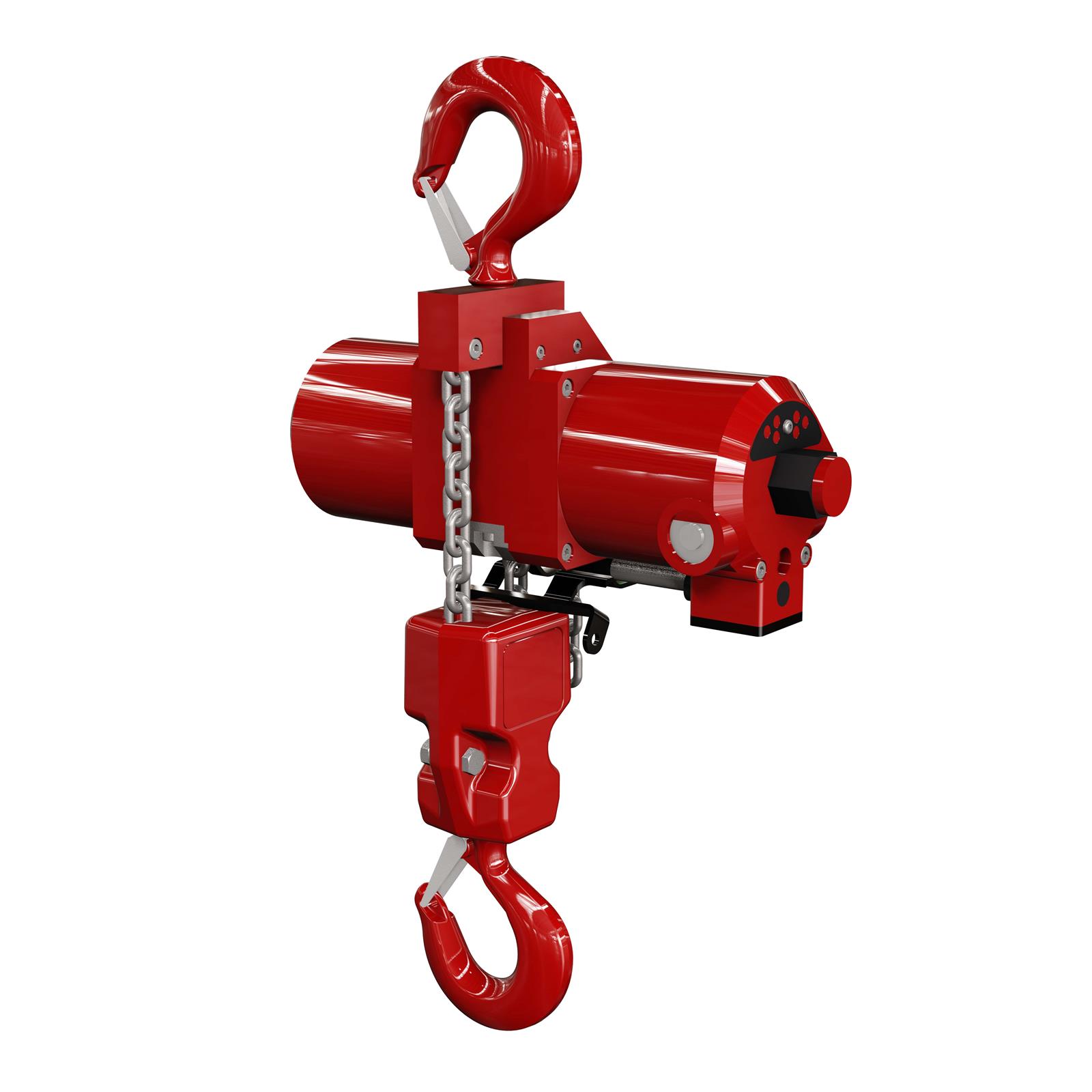 Mini treuil à chaîne pneumatique 500 kg 2 brins