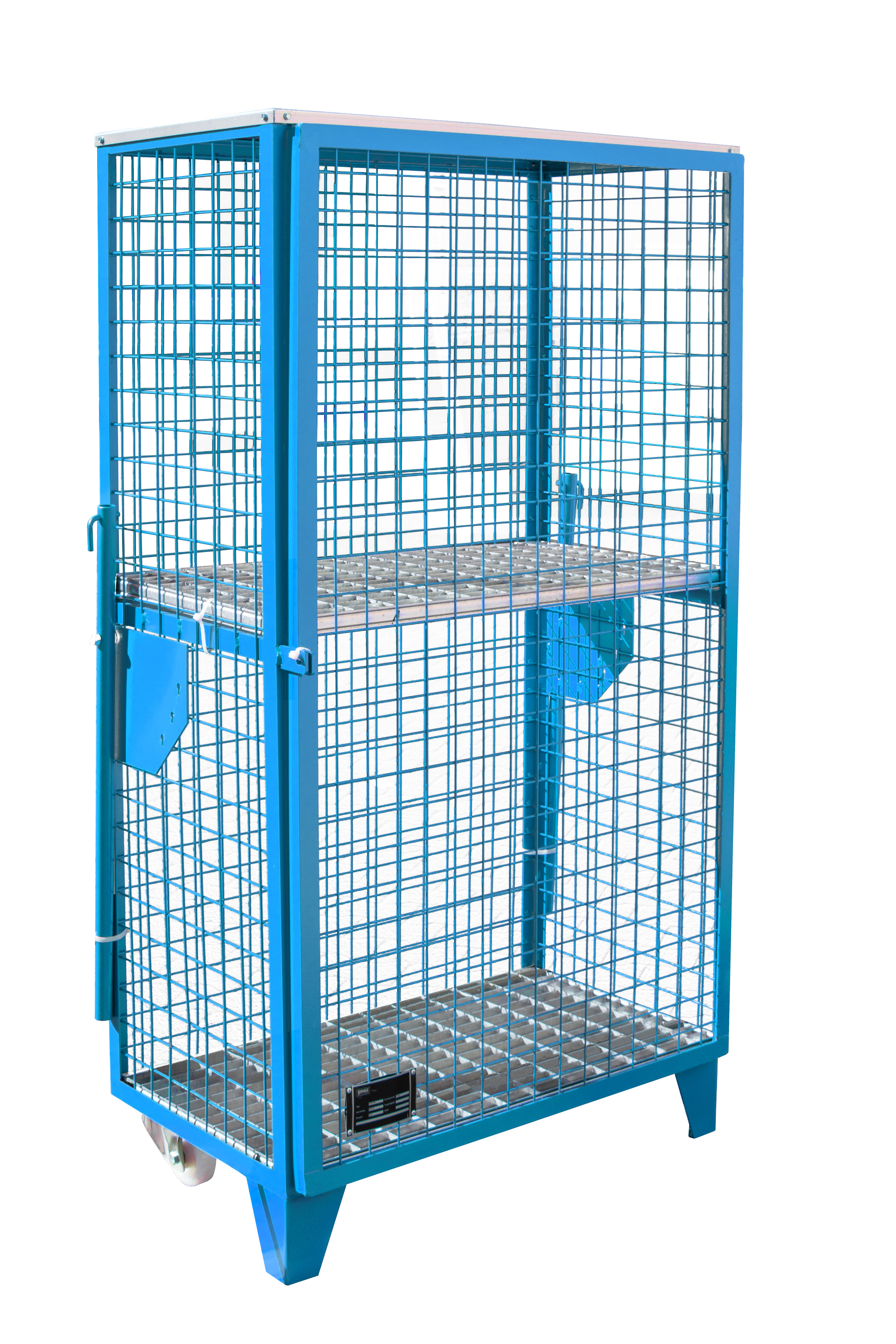 Gasflaschen-Depot Typ GFD-R RAL 5012 Lichtblau