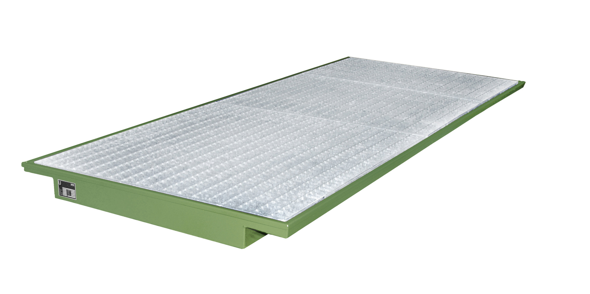 Einhängewanne Typ EHW RAL 6011 Resedagrün