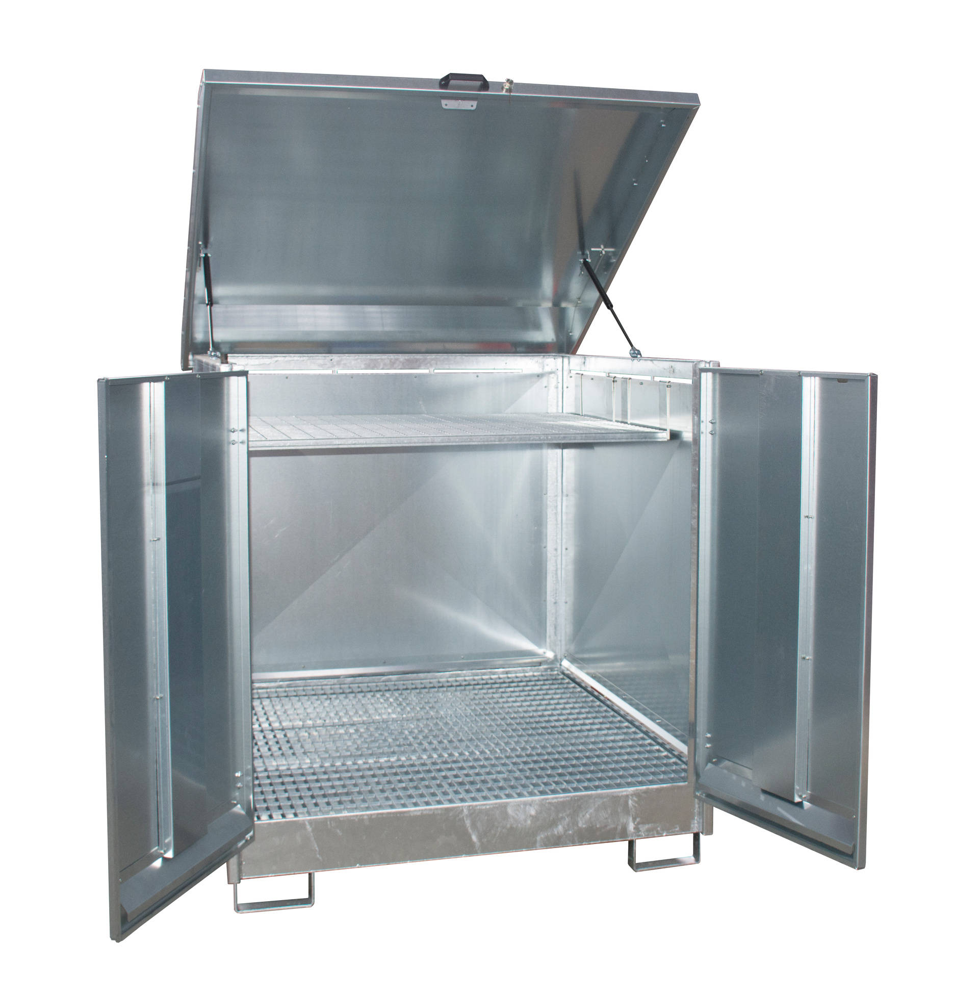 Gefahrstoff-Depot Typ GD-N verzinkt mit Zubehör