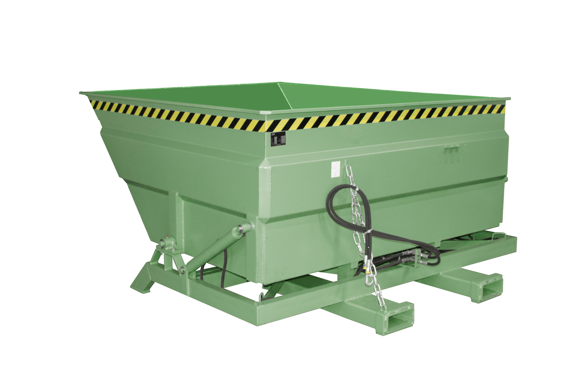 Kippbehälter Typ BKC-H RAL 6011 Resedagrün