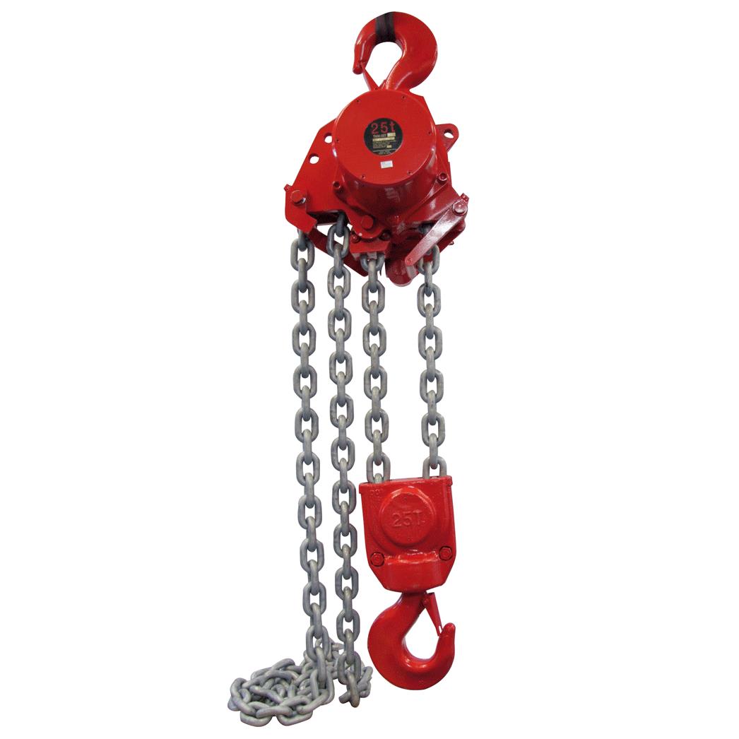 Lève-sacs pneumatique 25t 2-brins