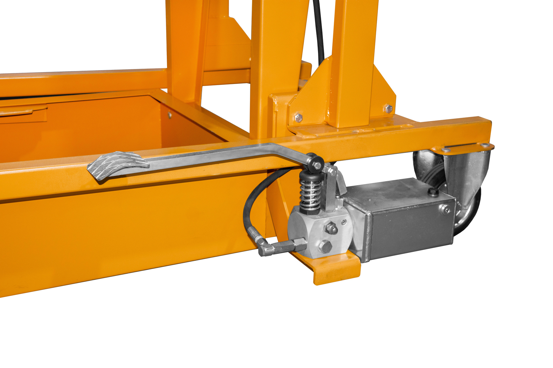 Mülltonnen-Kippstation Typ MKS-F Detail