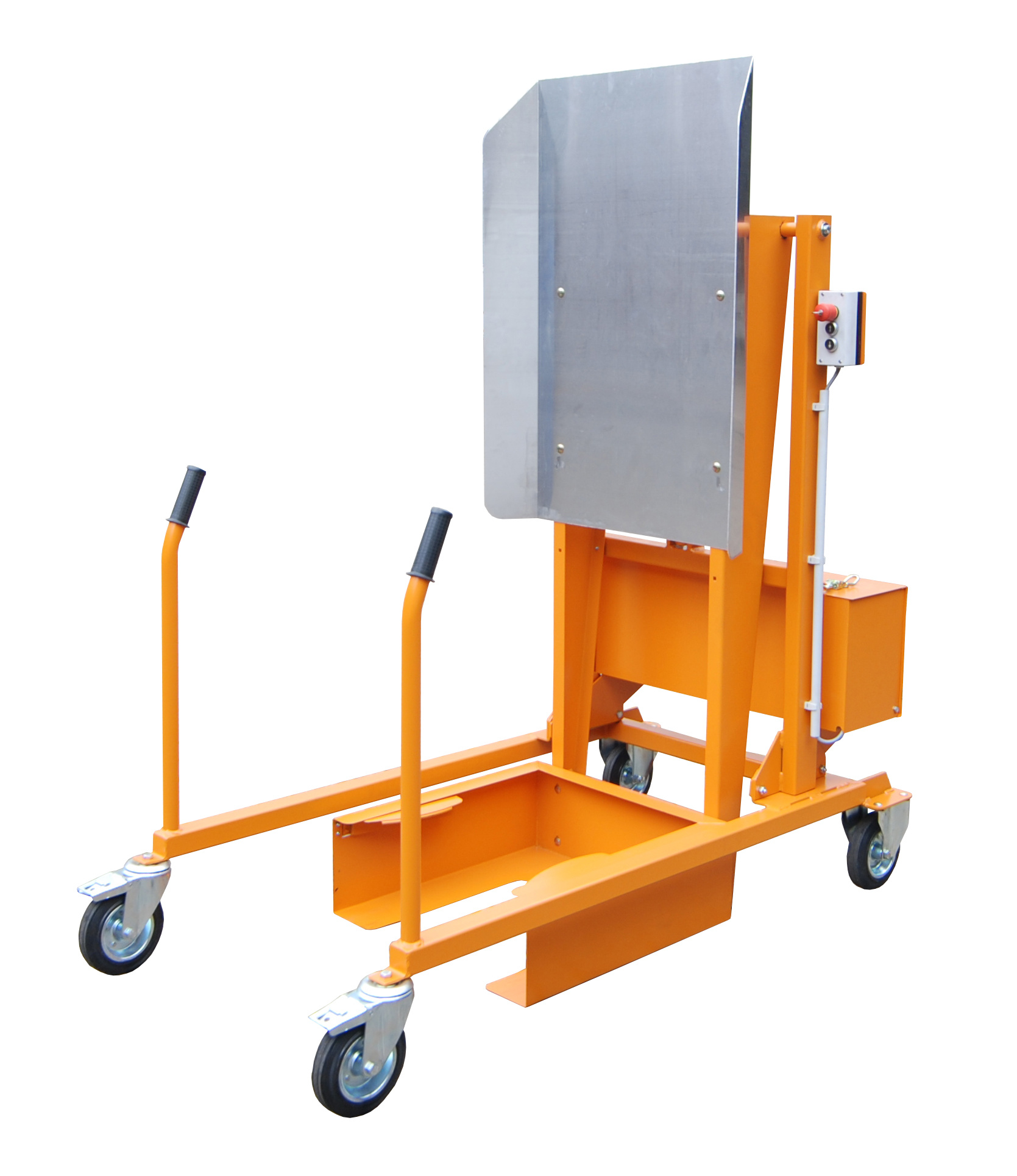 Mülltonnen-Kippstation Typ MKS RAL 2000 Gelborange