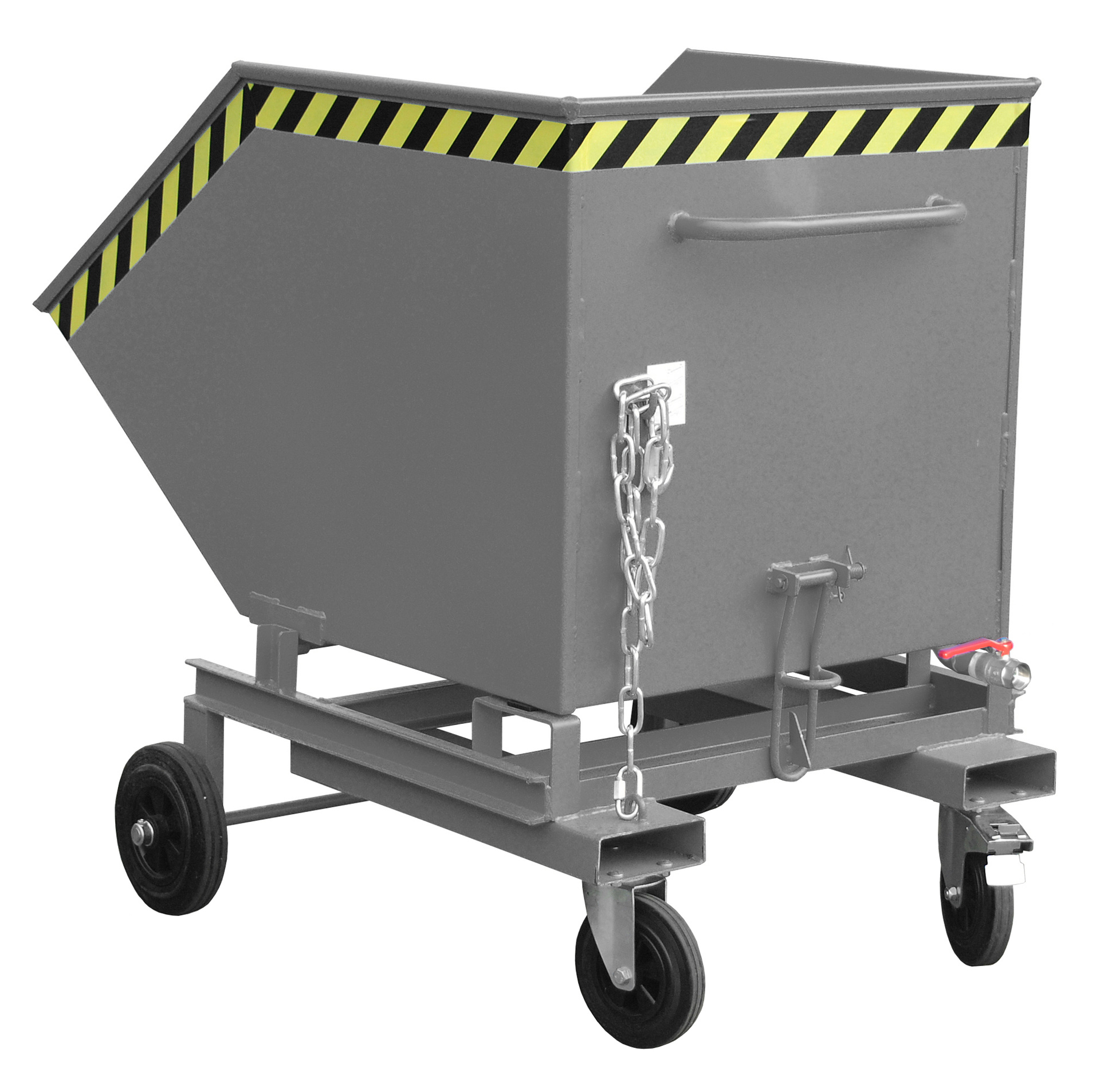 Späne-Kastenwagen Typ SKW-ET RAL 7005 Mausgrau