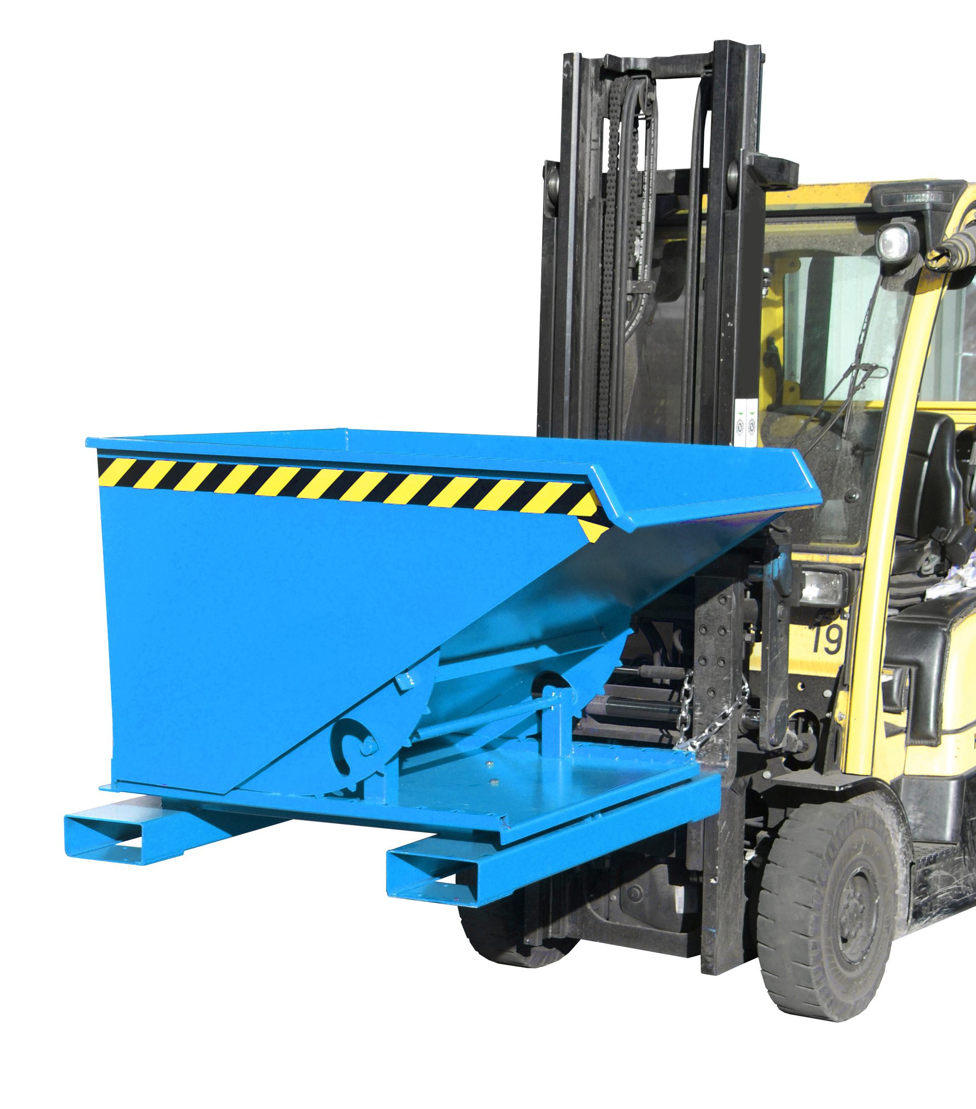 Kippbehälter Typ 3S RAL 5012 Lichtblau