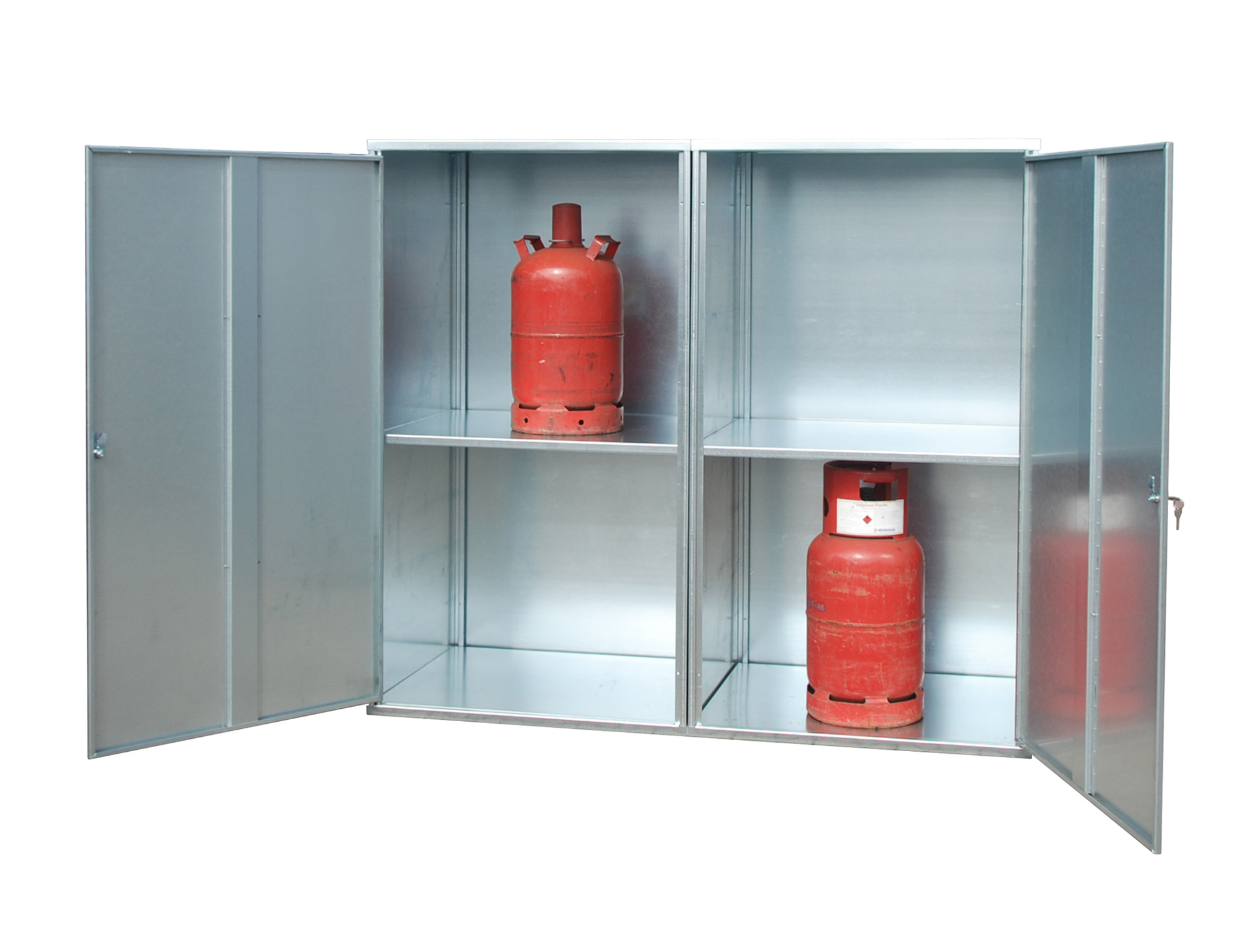 Gasflaschen-Depot Typ GFD-G verzinkt