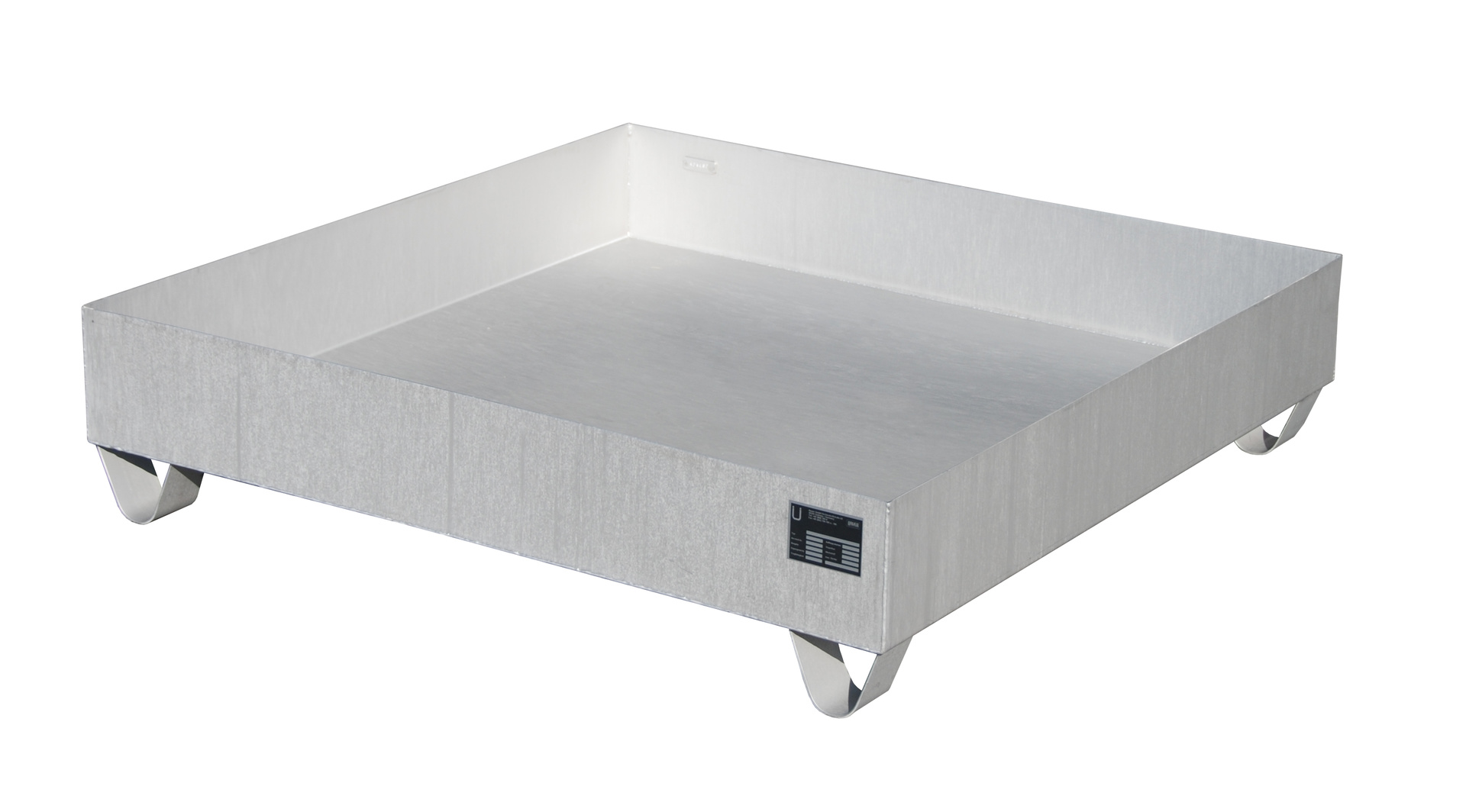 Edelstahl-Auffangwanne Typ VAW Edelstahl