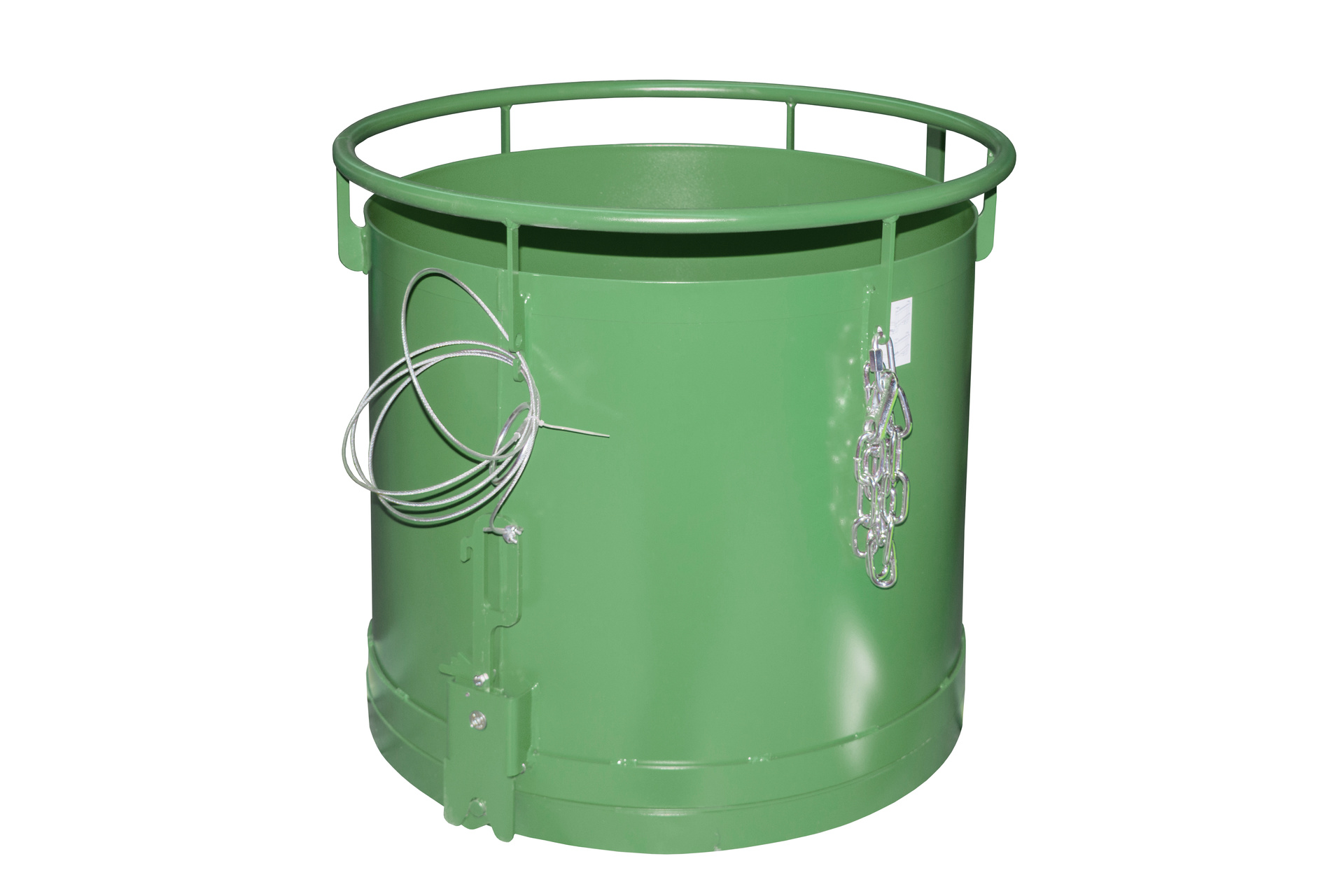 Rundbehälter Typ RB RAL 6011 Resedagrün