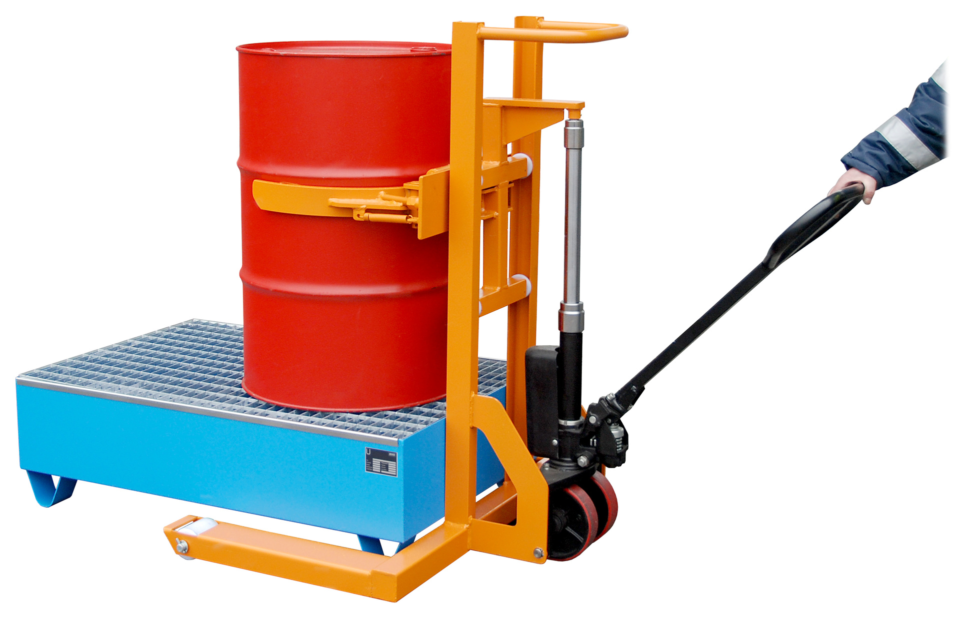 Fassheberoller Typ FHR RAL 2000 Gelborange