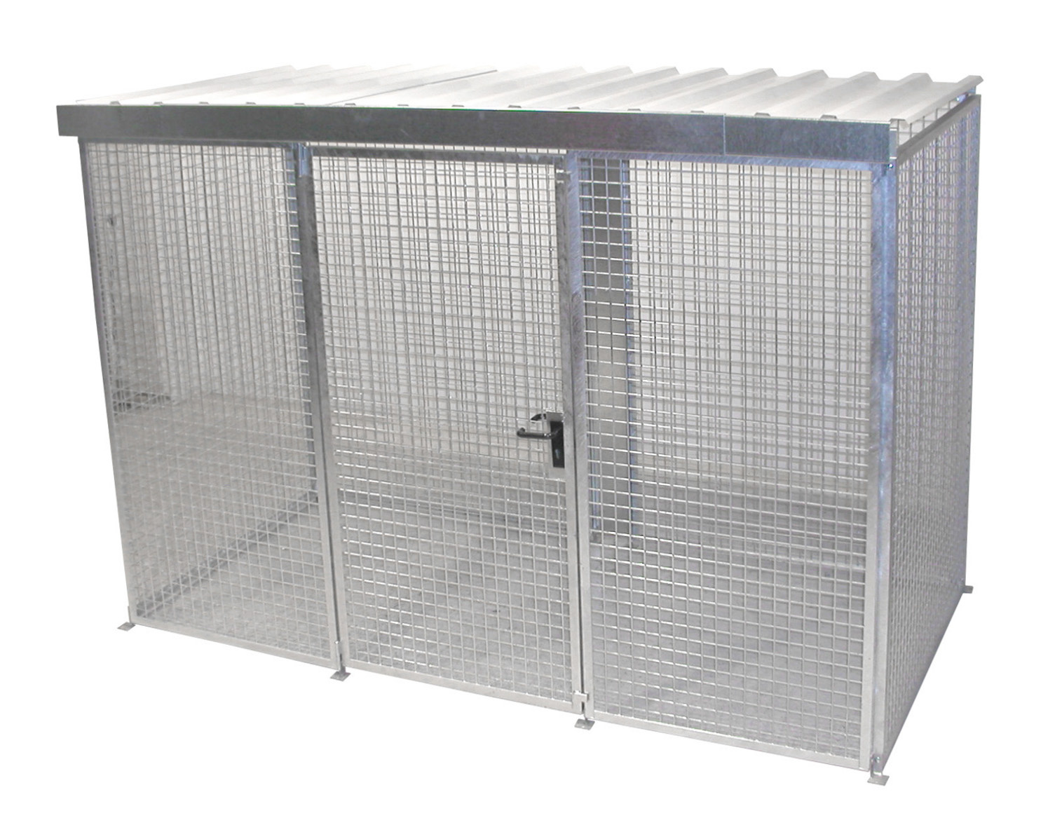 Gasflaschen-Container Typ GFC-M feuerverzinkt