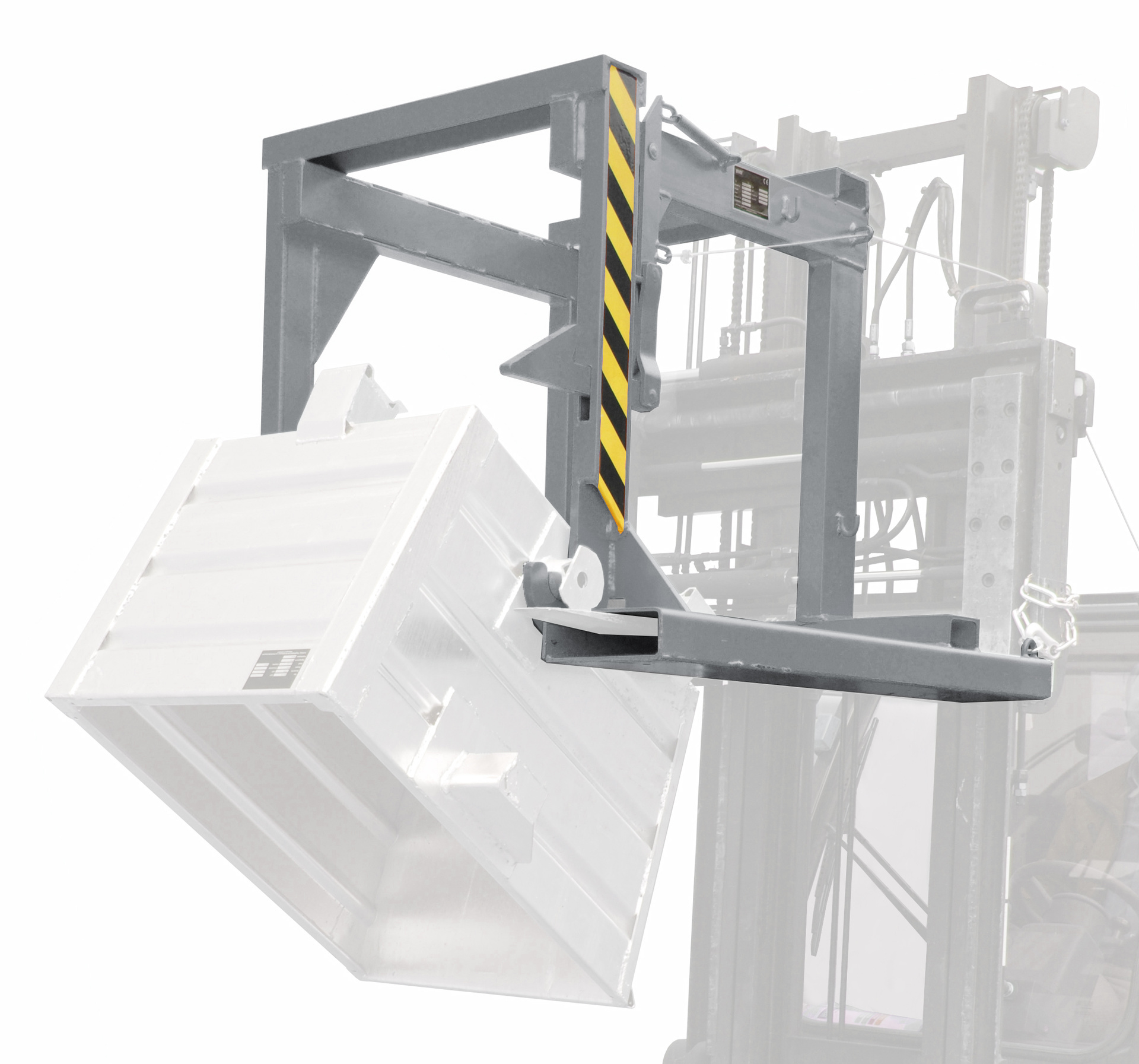 Traverse für Stapelkipper Typ BST-U RAL 7005 Mausgrau