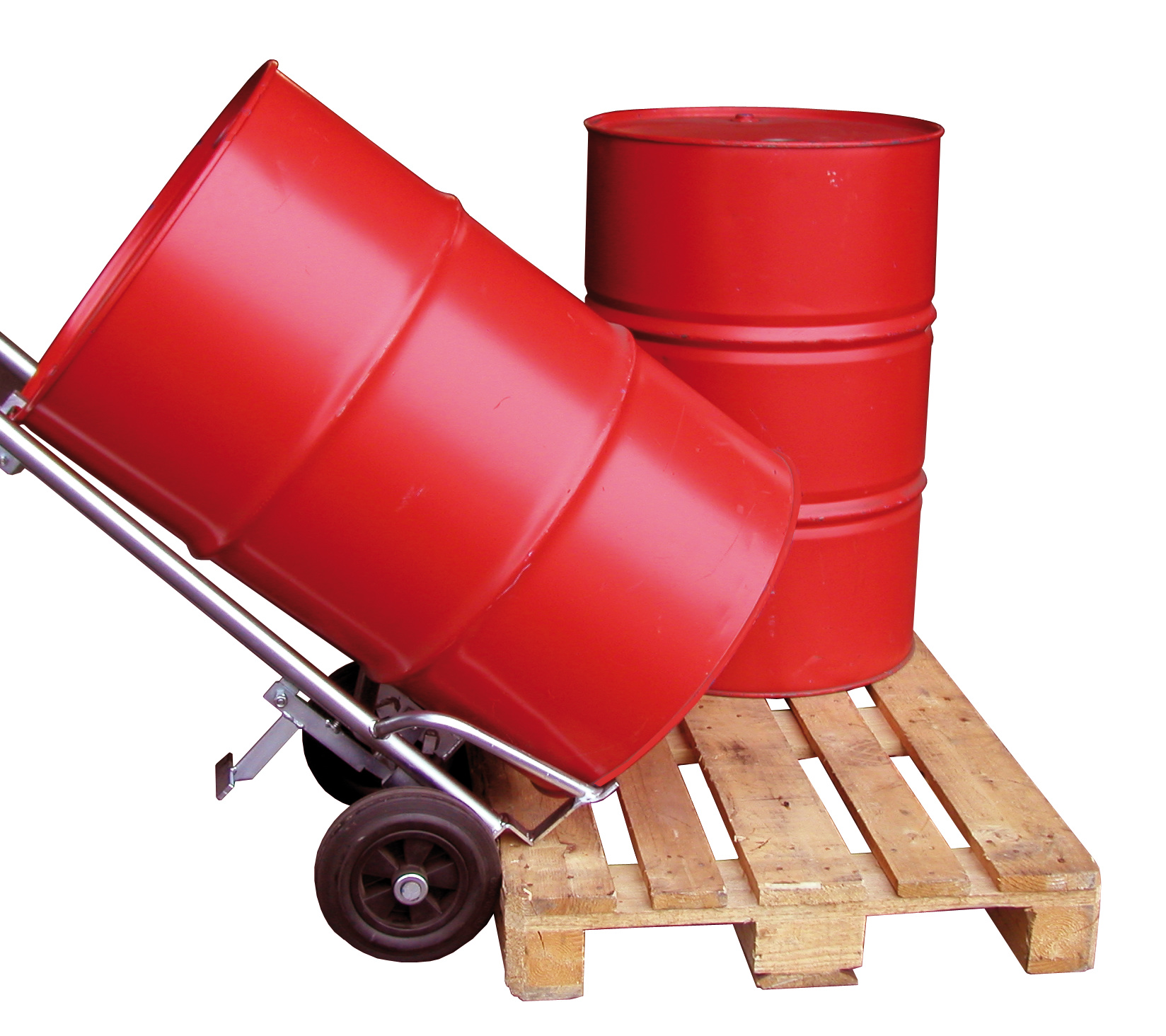 Fasskarre Typ FP-V feuerverzinkt - vollgummibereifung