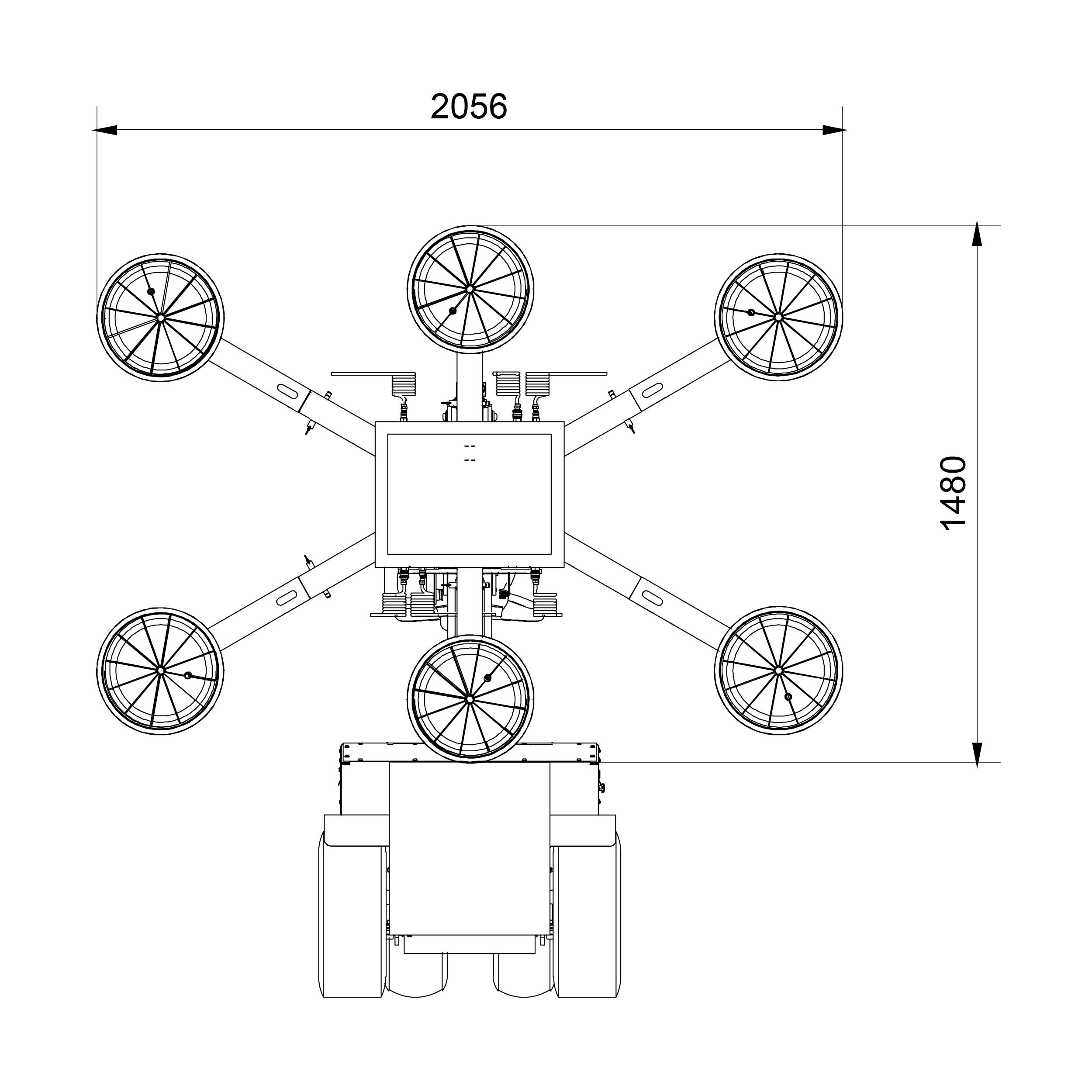 GW625 Sauger Zeichnung