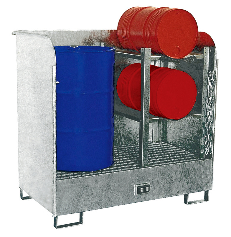 Gefahrstoff-Depot Typ GD-A feuerverzinkt mit Zubehör