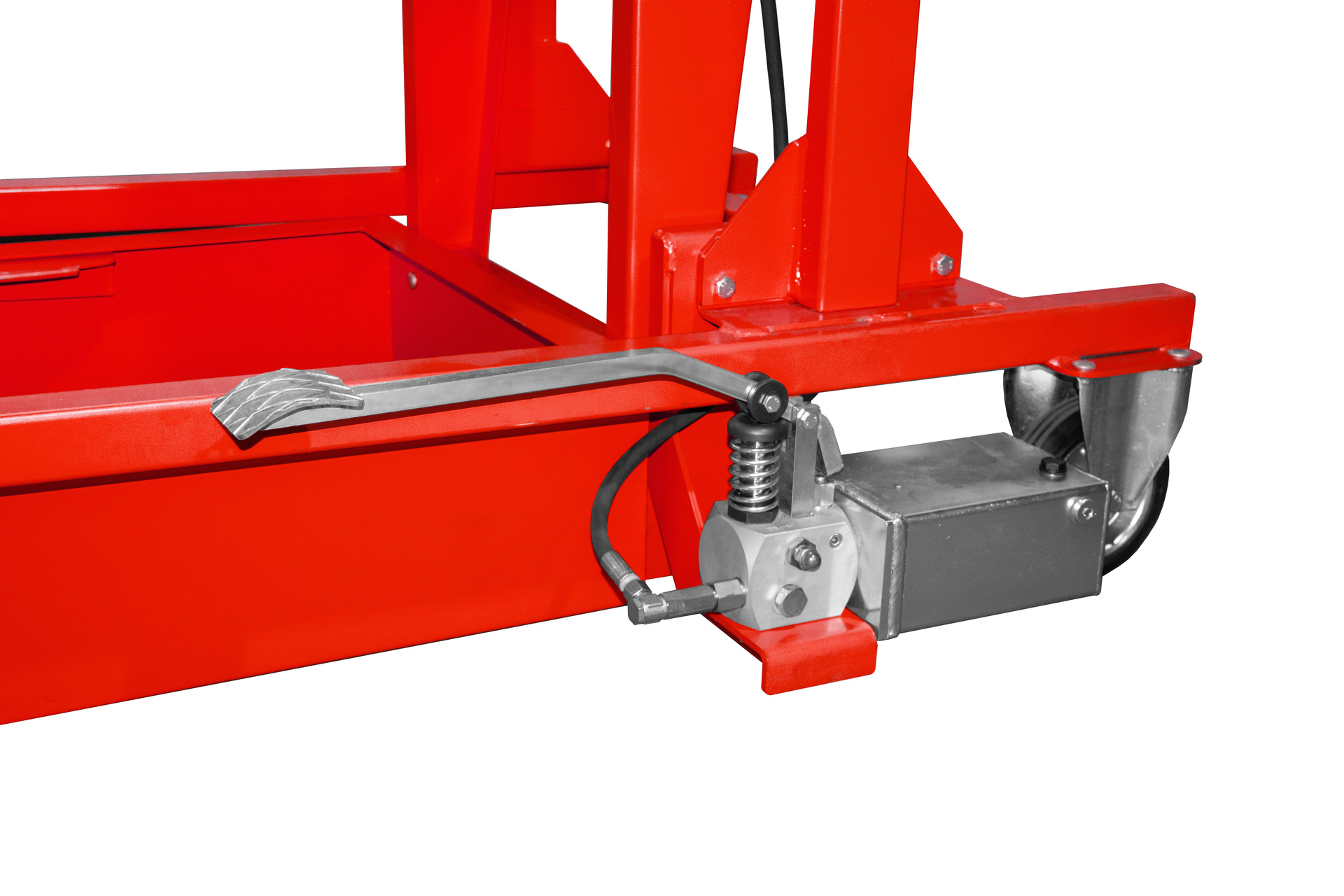 Mülltonnen-Kippstation Typ MKS-F Detail