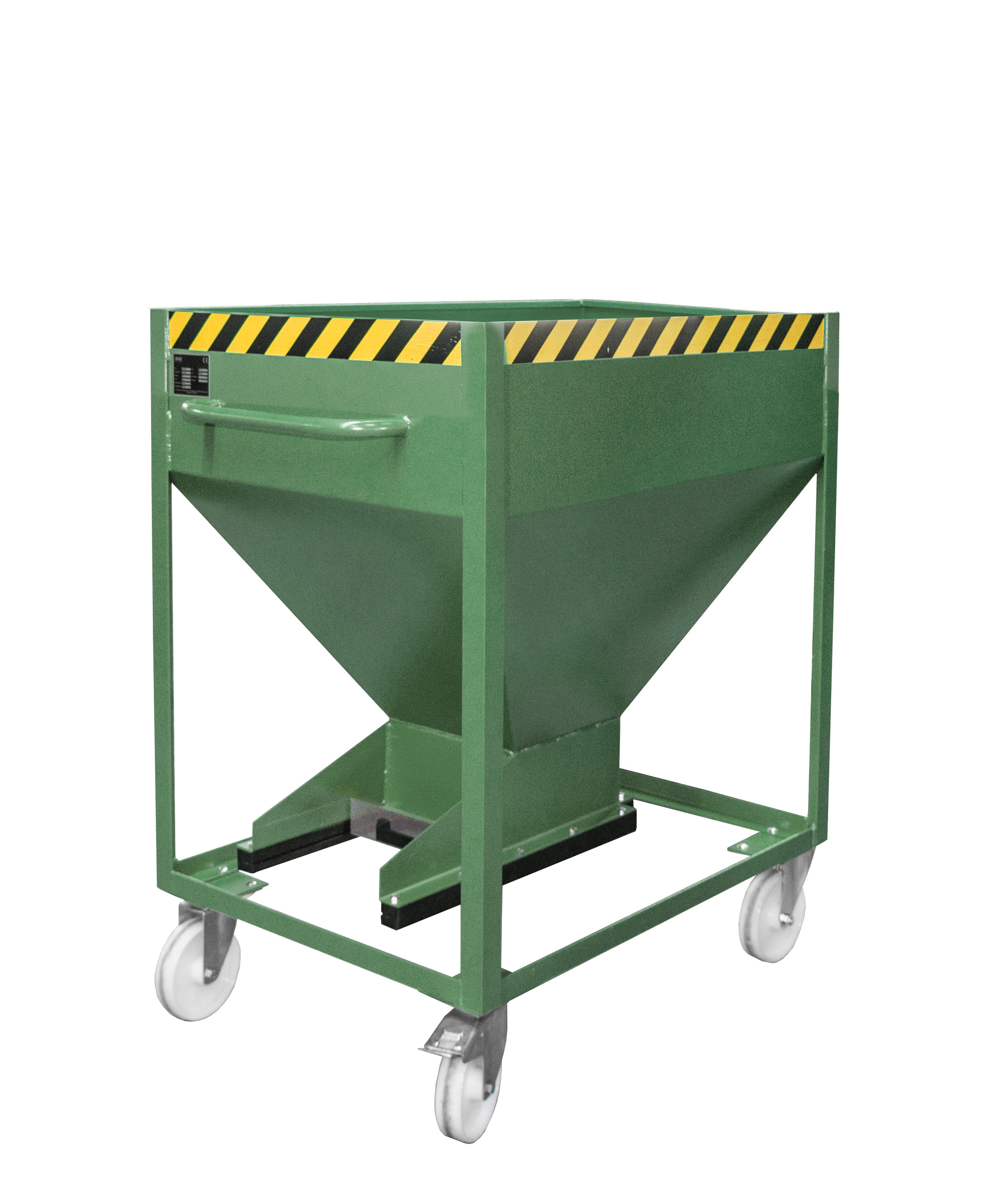 Silobehälter Typ SR-D RAL 6011 Resedagrün