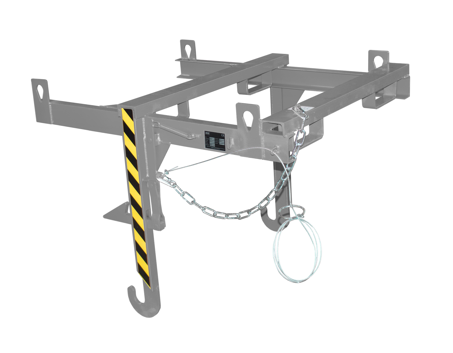 Traverse für Stapelkipper Typ BKT RAL 7005 Mausgrau