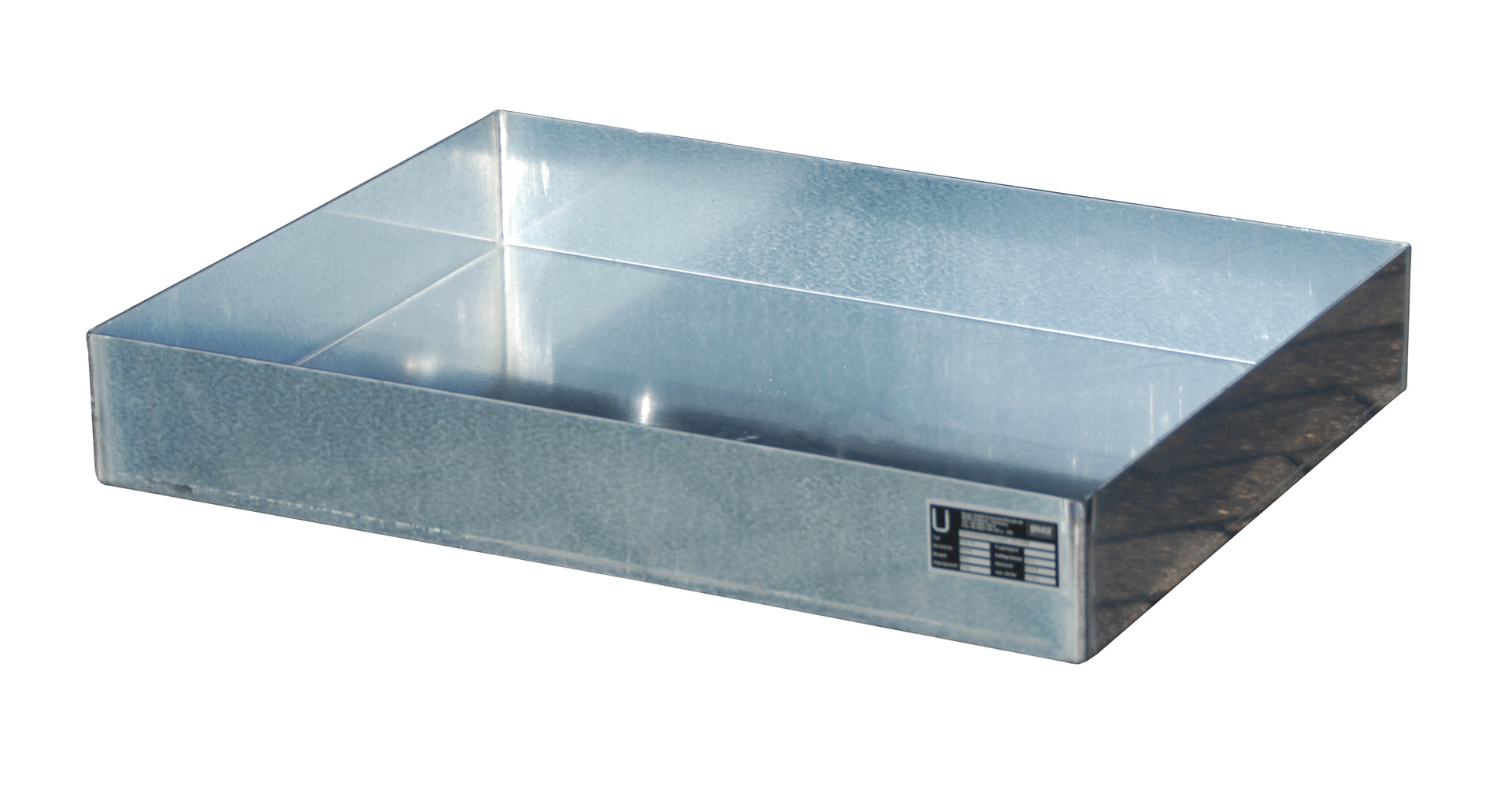 Kleingebindewanne für Paletten Typ KGW-P verzinkt