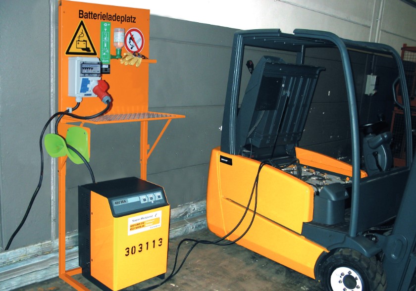 Emplacement de charge de batterie Type BL