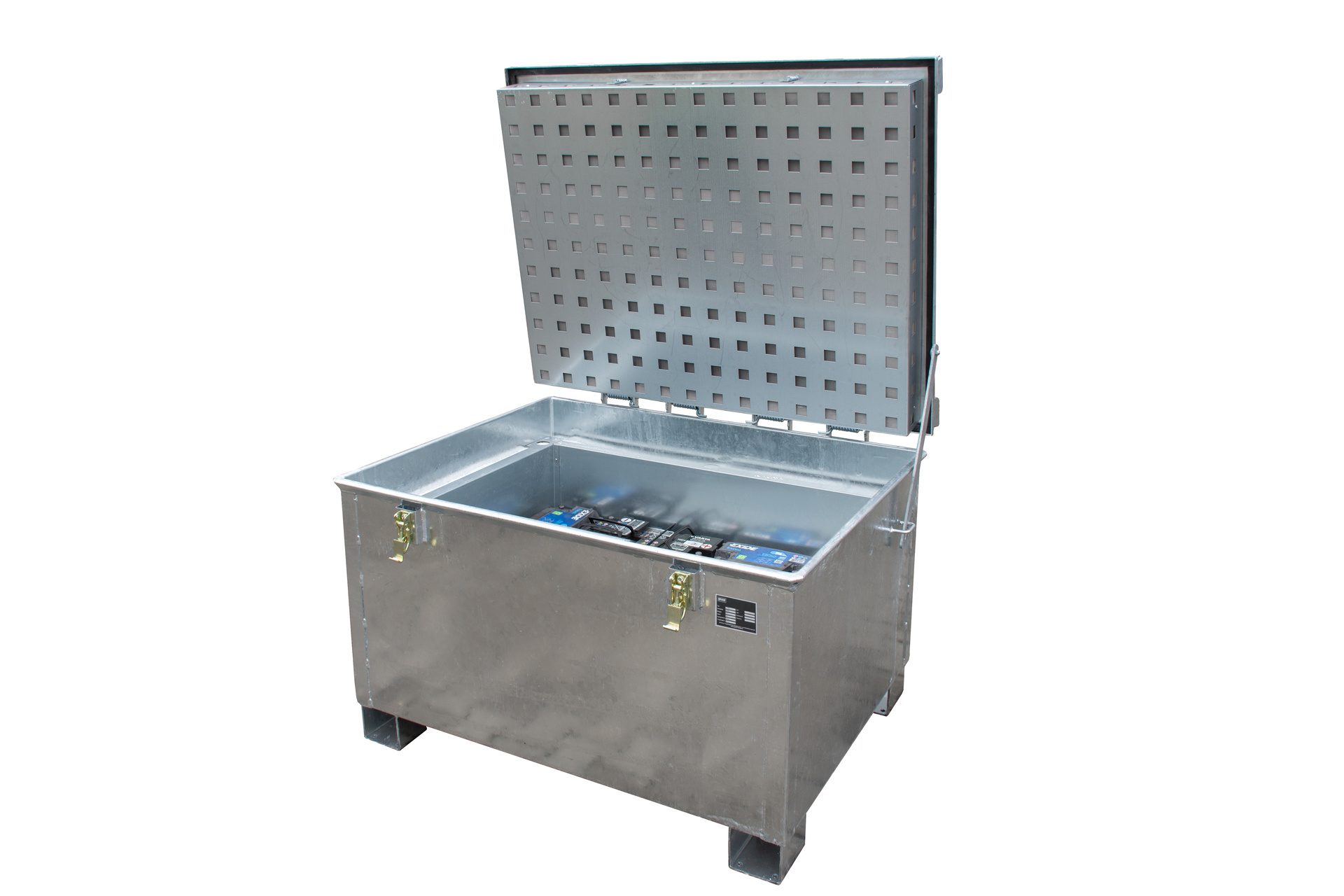 Lithium-Ionen Lagerbehälter Typ LIL feuerverzinkt