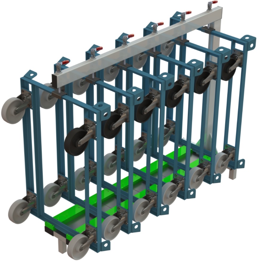 Magasin de chariot pour chariots à palettes