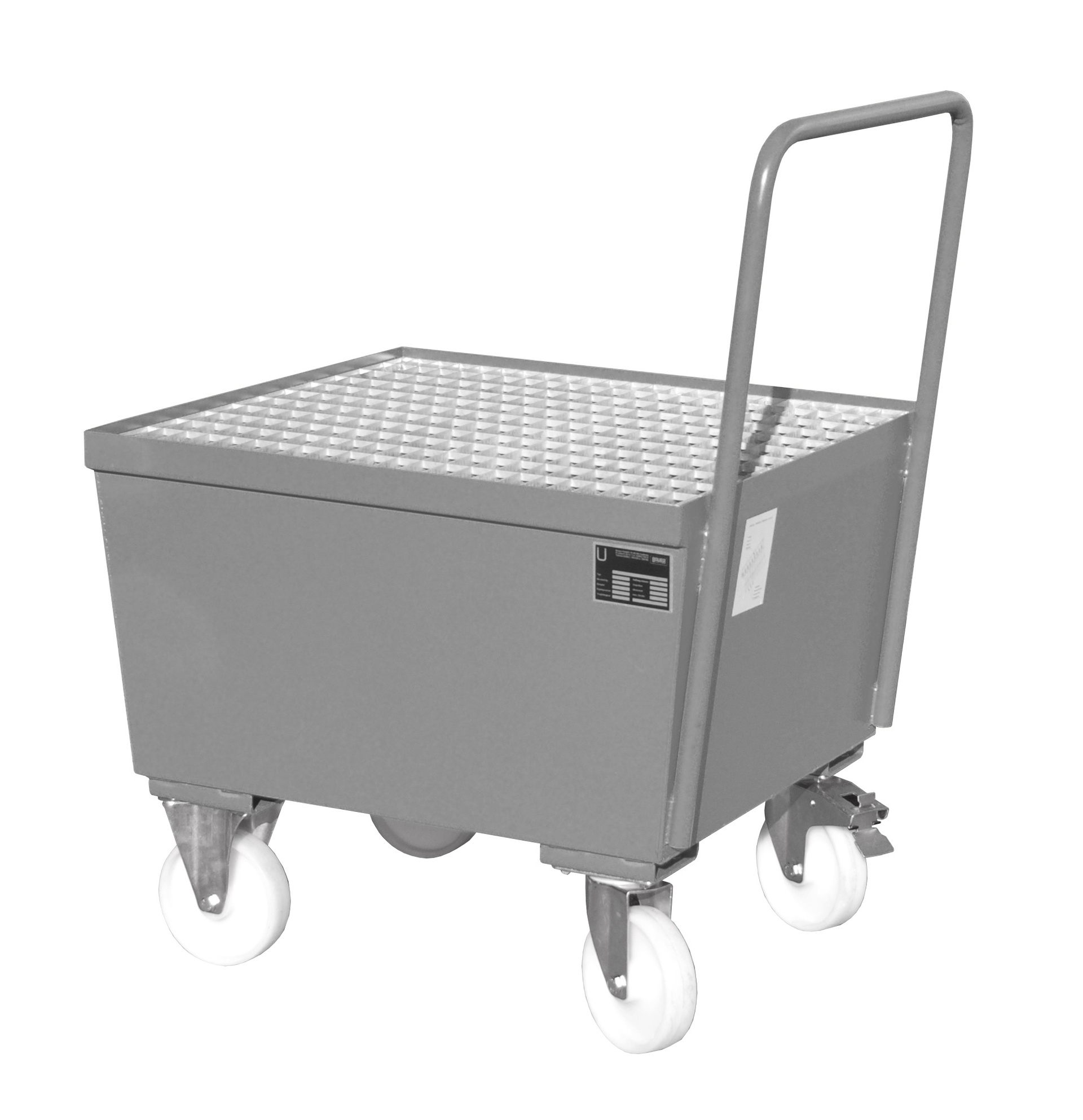 Auffangwanne Typ AW-F RAL 7005 Mausgrau