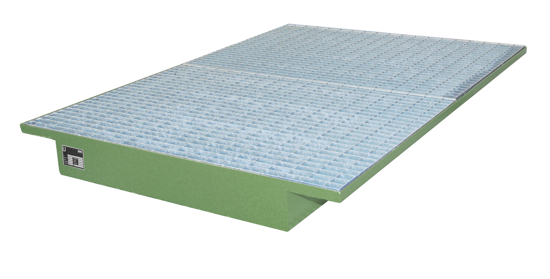 Einhängewanne Typ EHW RAL 6011 Resedagrün