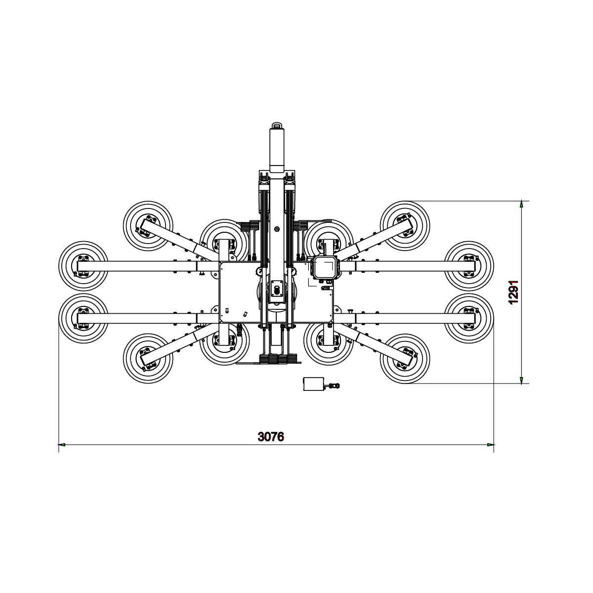 UPG1200 Zeichnung technisch