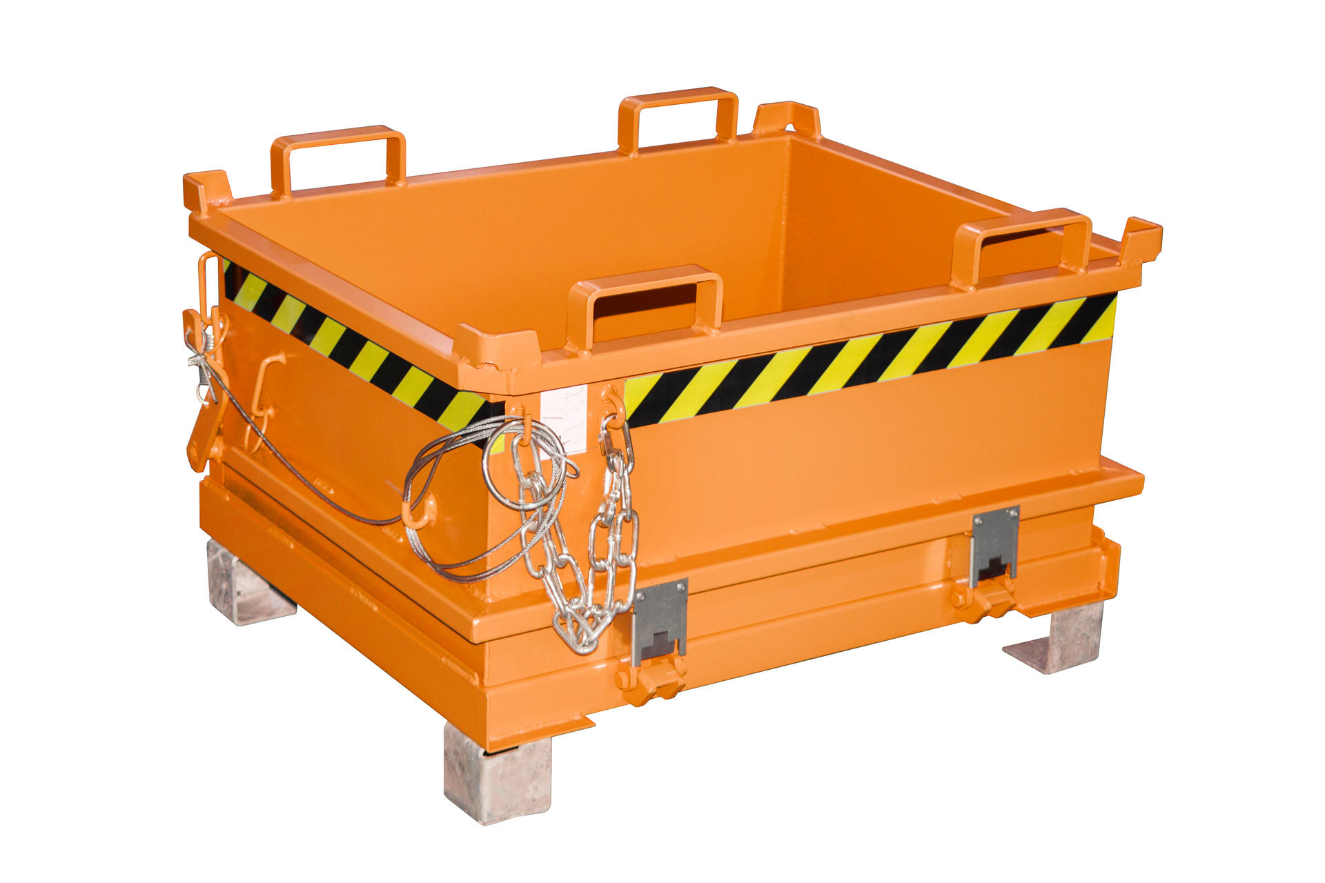 Mini-Klappbodenbehälter Typ MSB RAL 2000 Gelborange