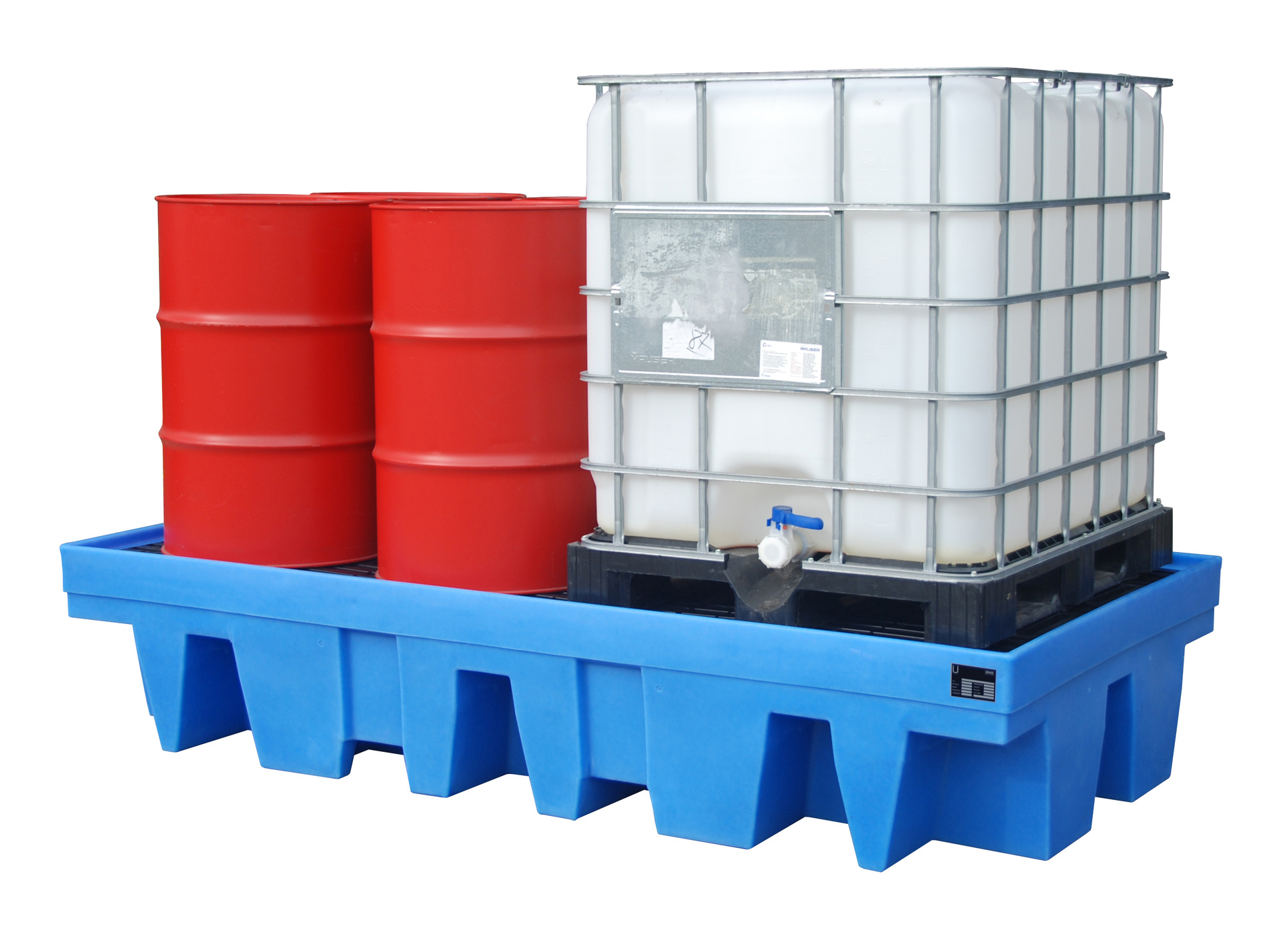 PE-Auffangwanne Typ WP-PE PE blau