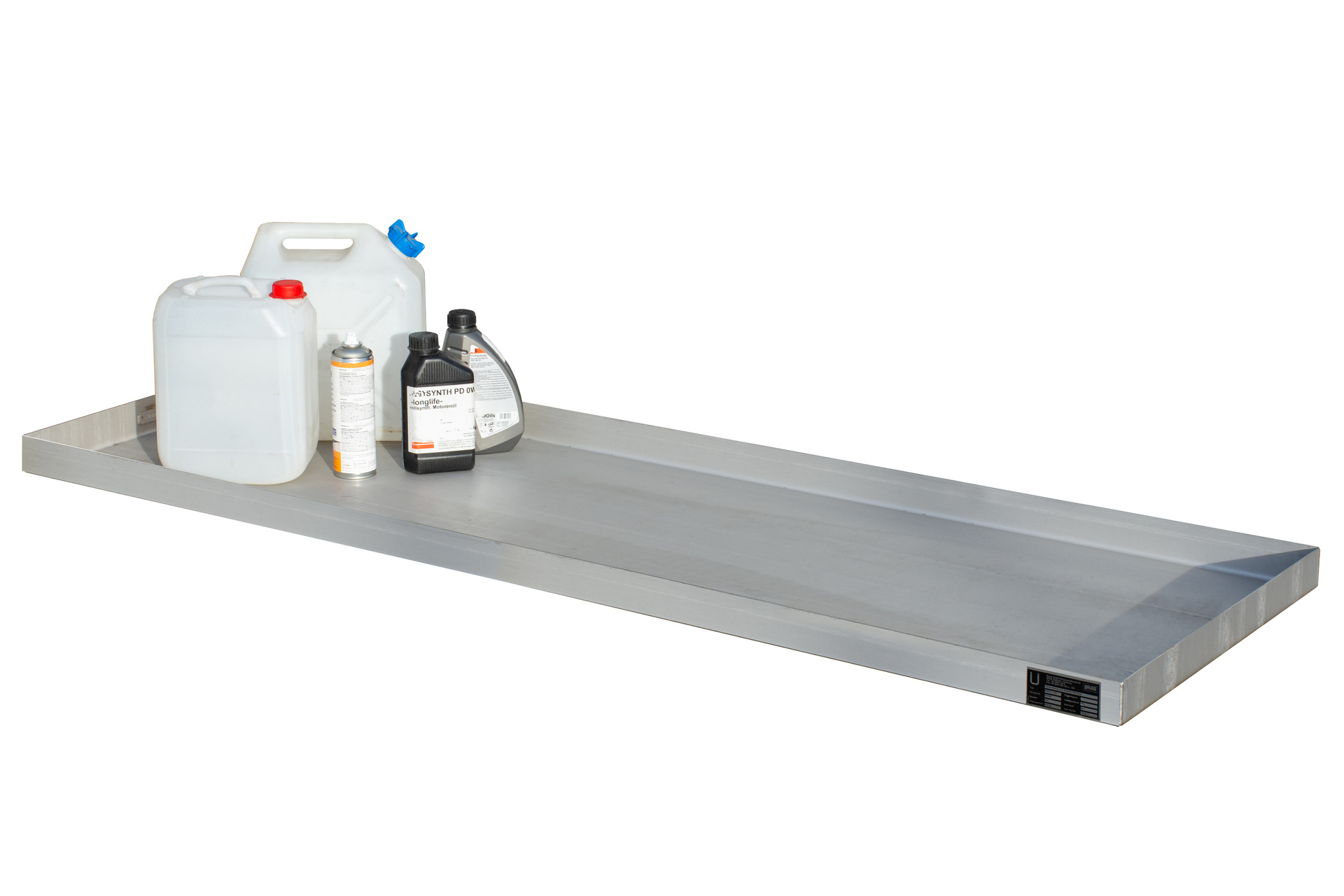 Kleingebindewanne Typ KGW Edelstahl